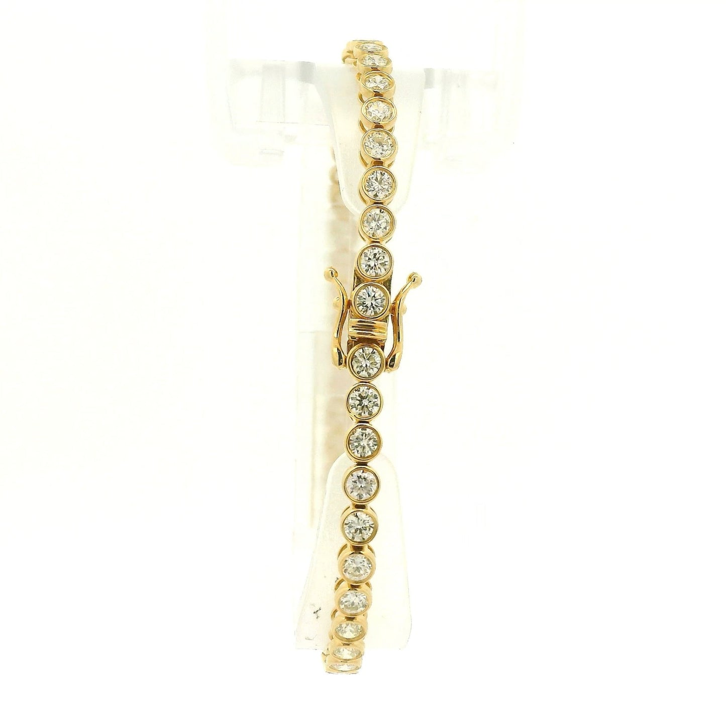 Bezel Set Diamond Tennis Bracelet - Forever Rox Fine Jewelry