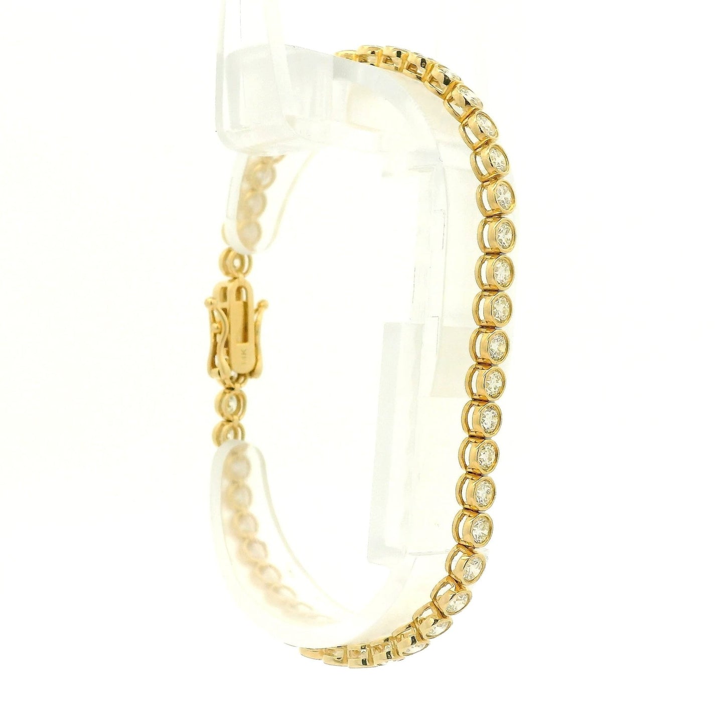 Bezel Set Diamond Tennis Bracelet - Forever Rox Fine Jewelry