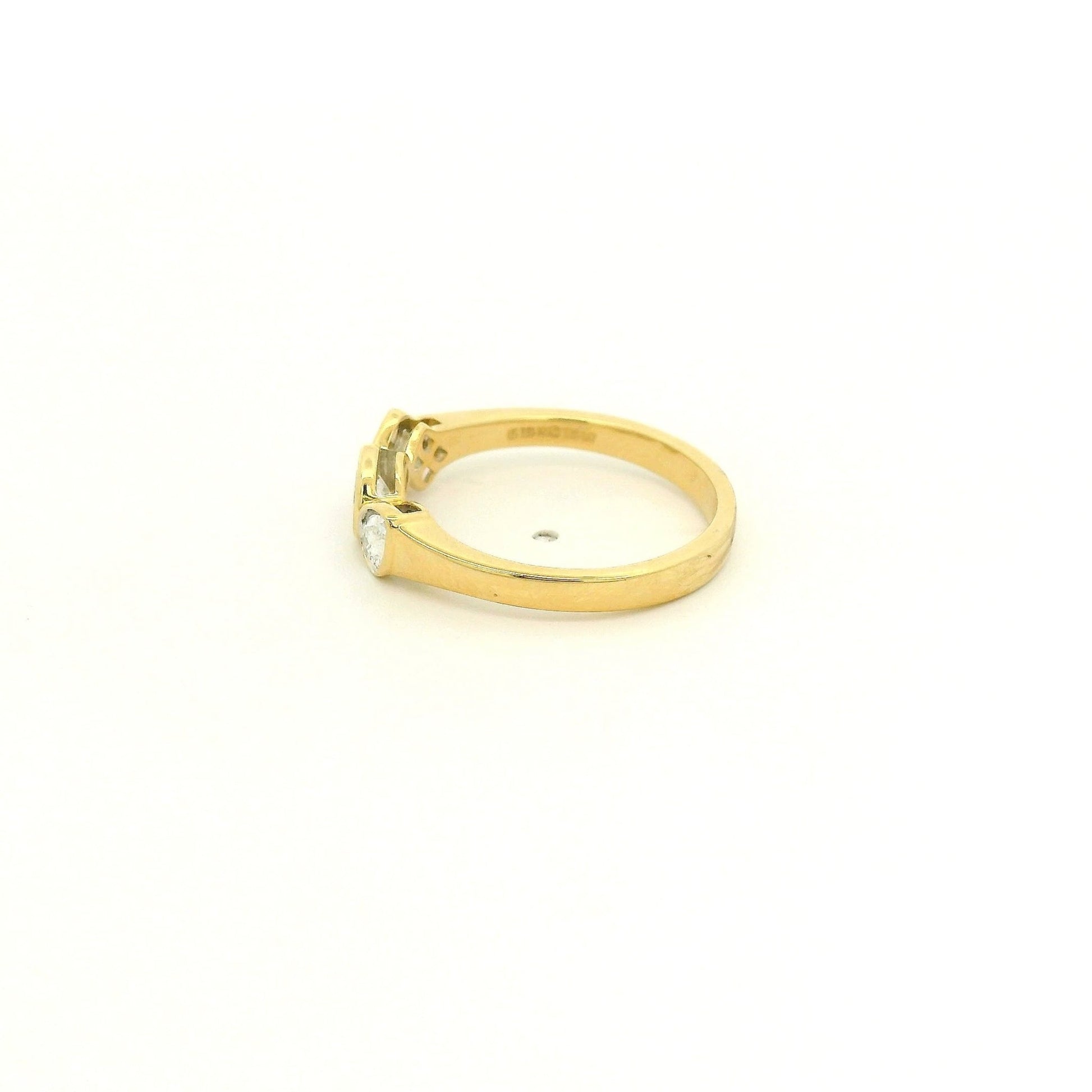 Bezel Set Mixed Cut Diamond Ring - Forever Rox Fine Jewelry