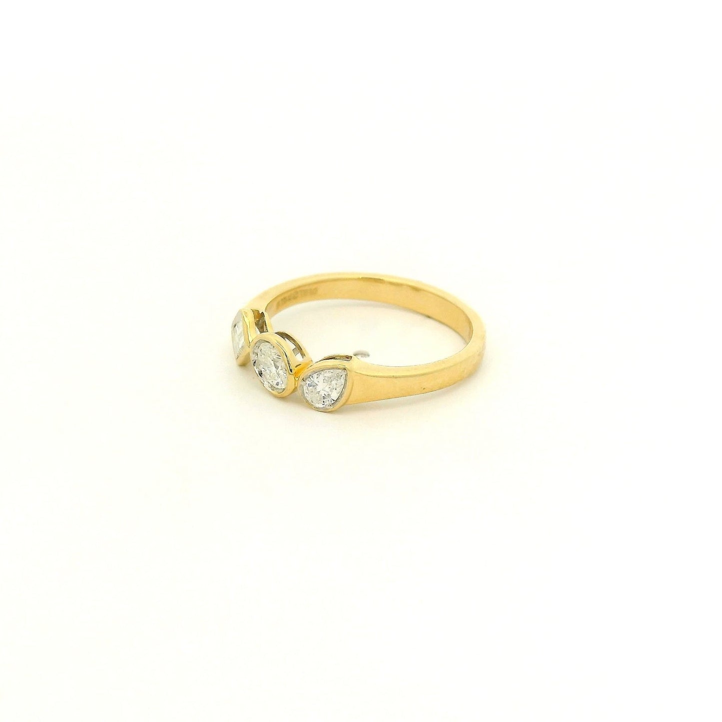 Bezel Set Mixed Cut Diamond Ring - Forever Rox Fine Jewelry