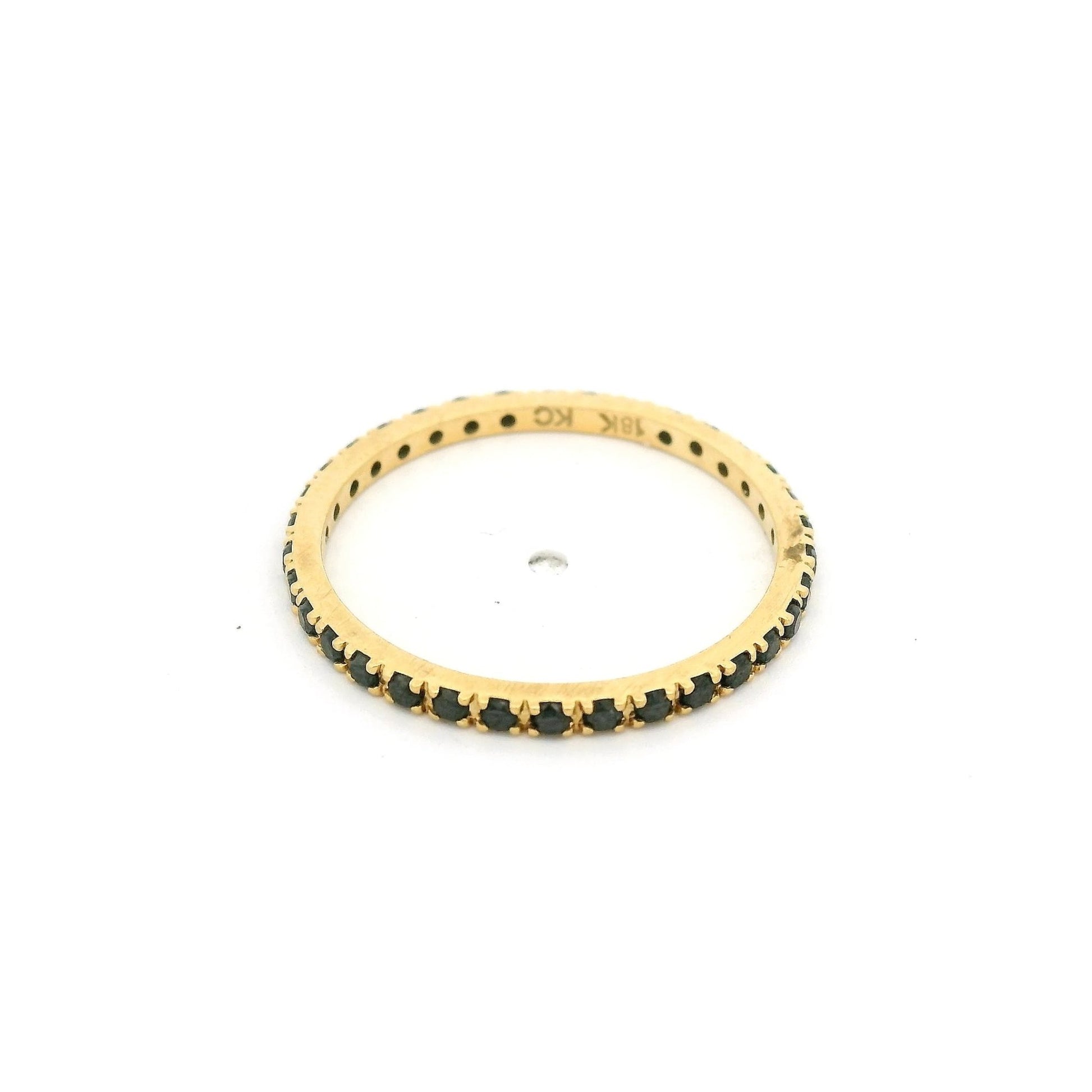 Black Diamond Eternity Band - Forever Rox Fine Jewelry