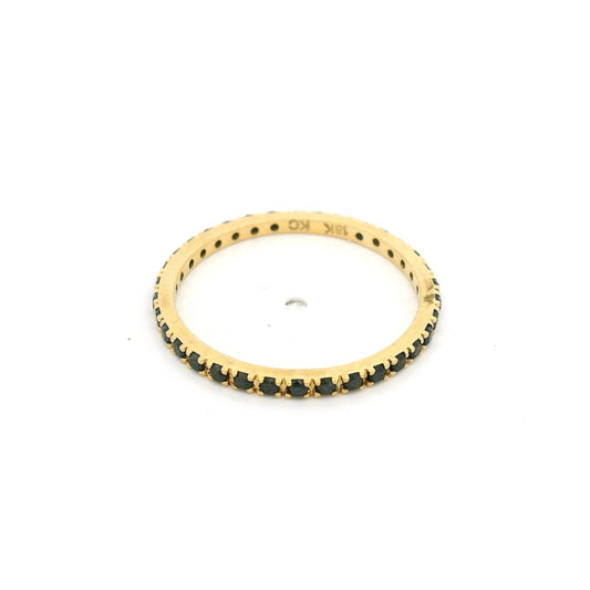 Black Diamond Eternity Band - Forever Rox Fine Jewelry