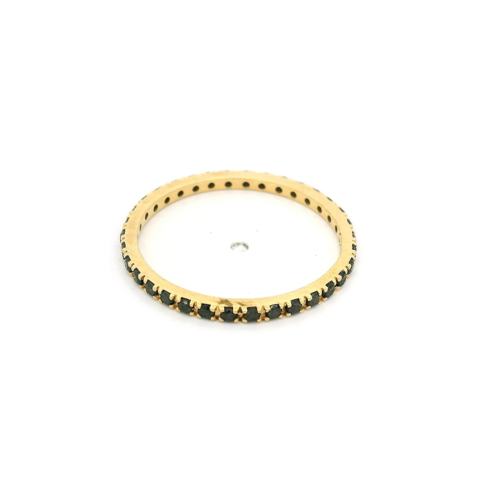 Black Diamond Eternity Band - Forever Rox Fine Jewelry