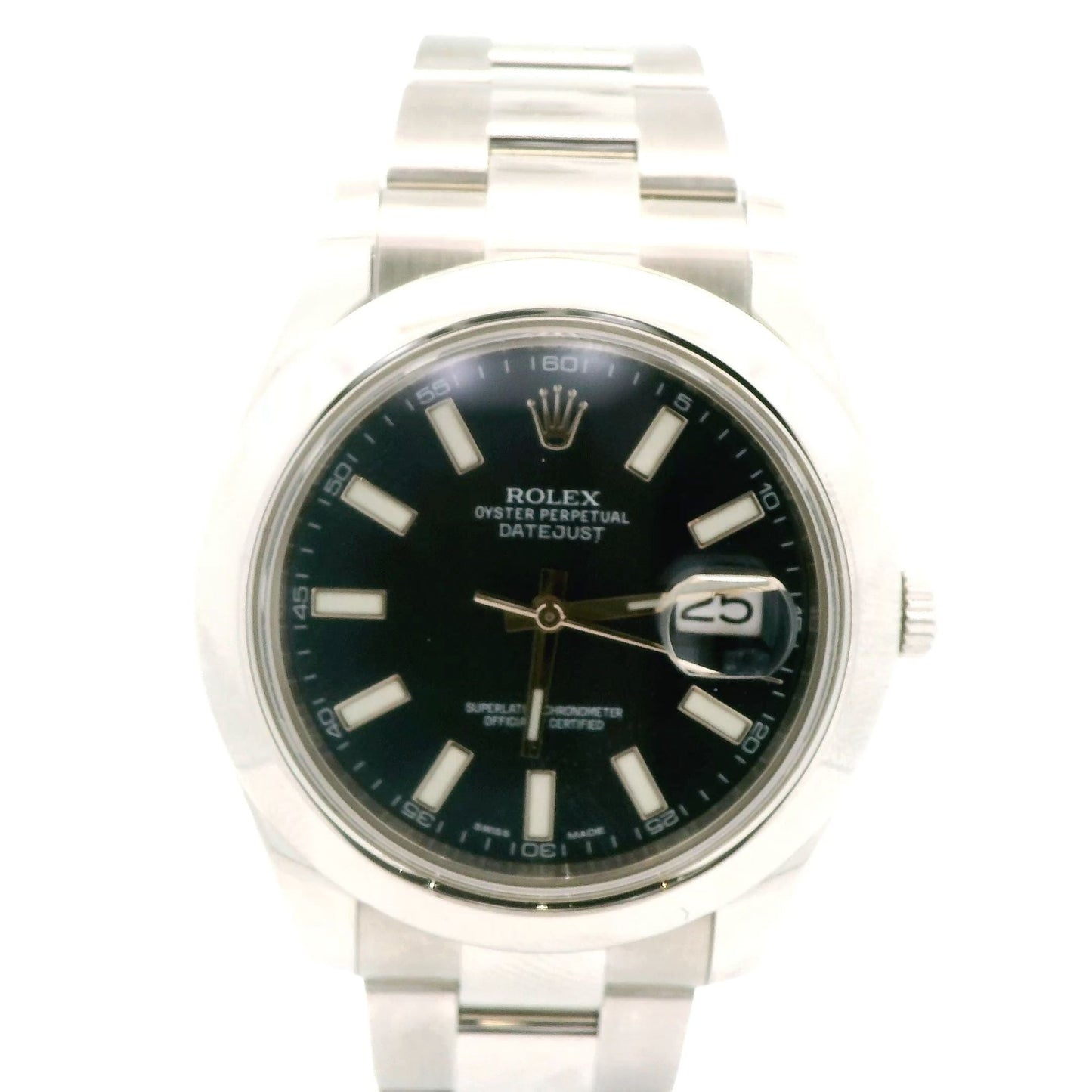 Blue Dial Rolex Datejust - Forever Rox