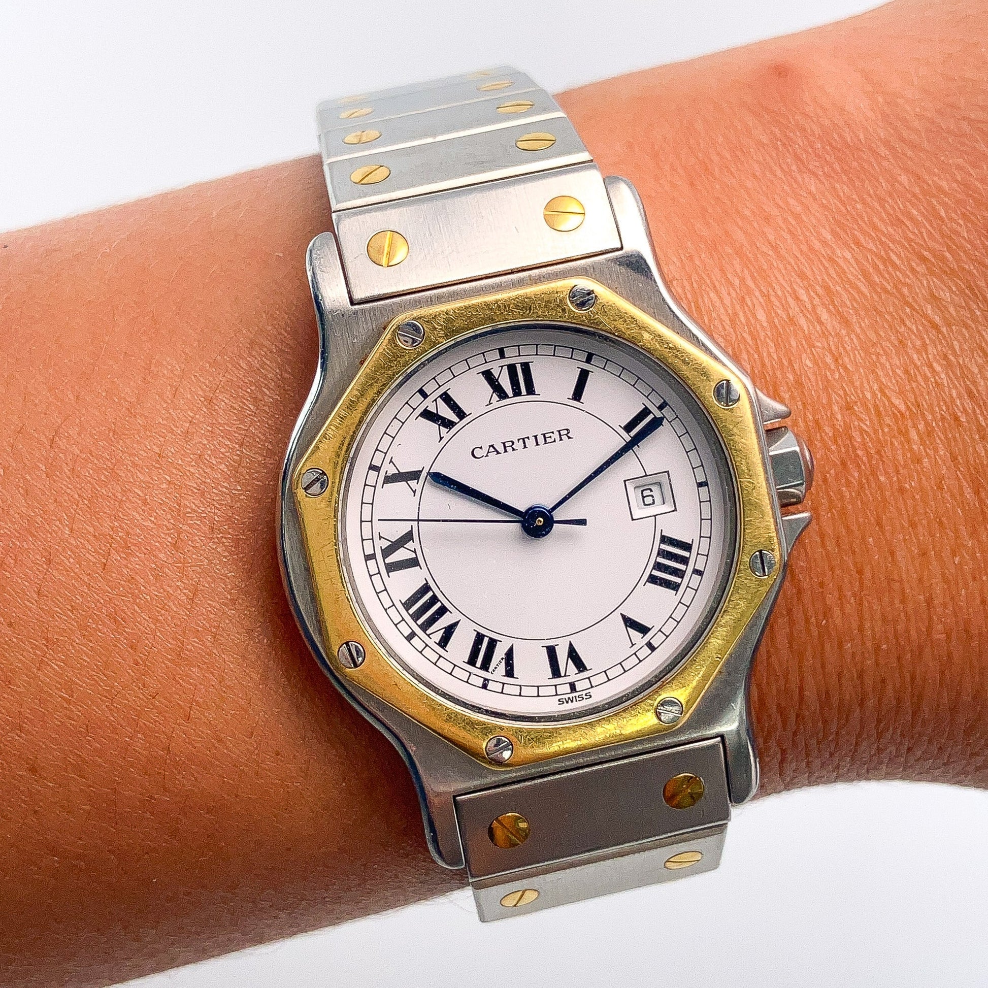 Cartier Santos Octagon - Forever Rox