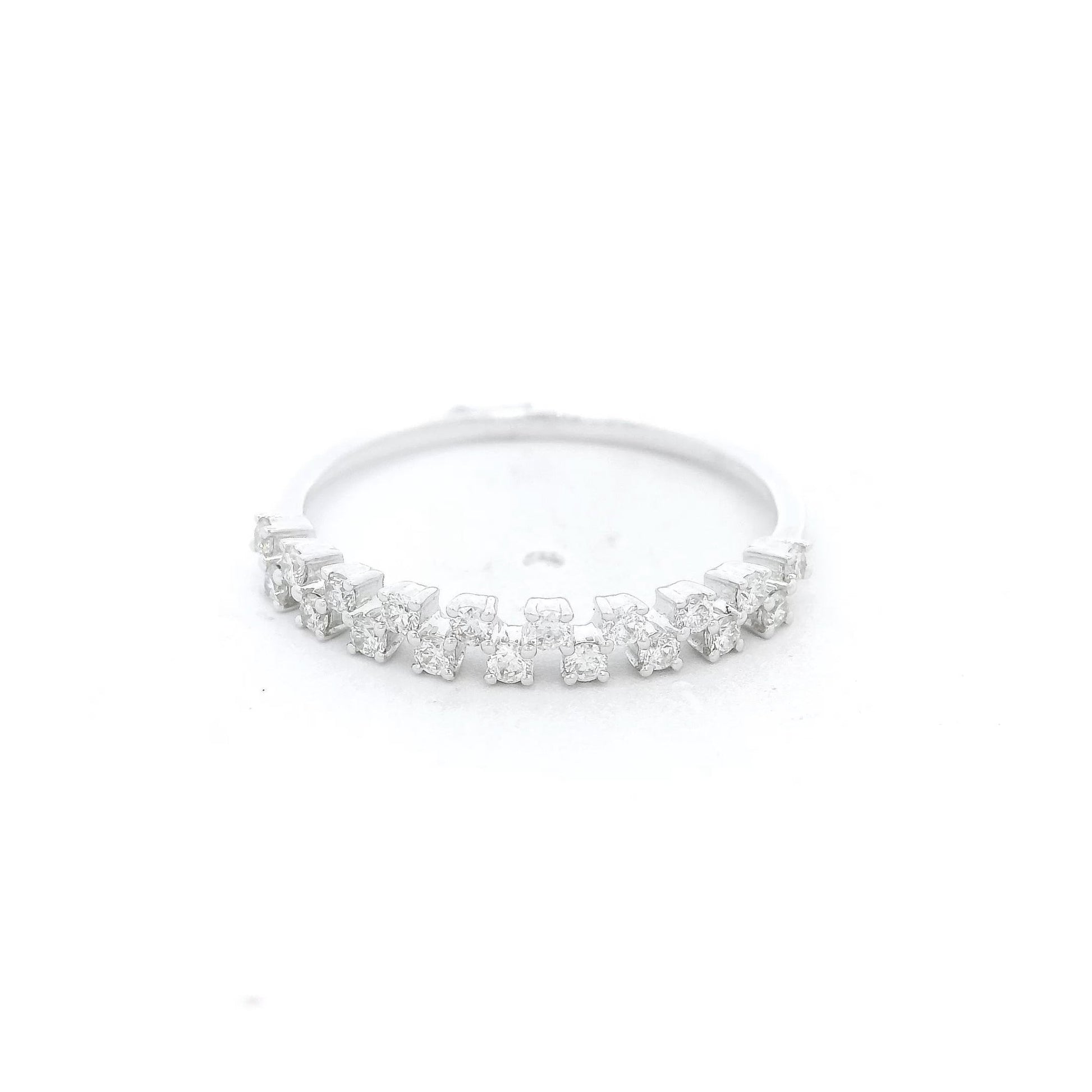 Checkerboard Design Diamond Band - Forever Rox