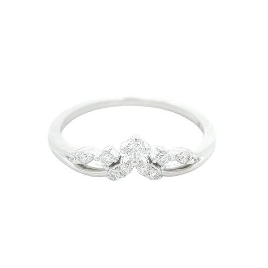 Curved Multi Diamond Band - Forever Rox