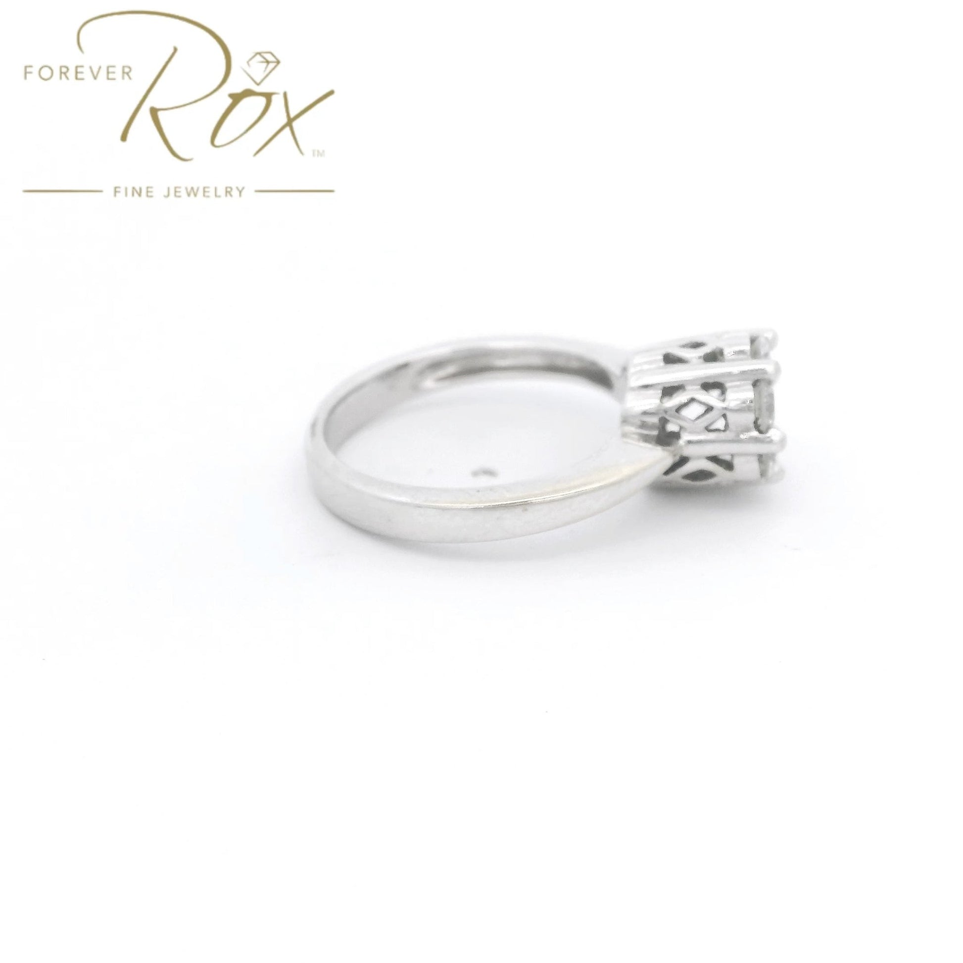 Custom Cluster Set 7 Round Cut DIamond Bridal Ring - Forever Rox Fine Jewelry