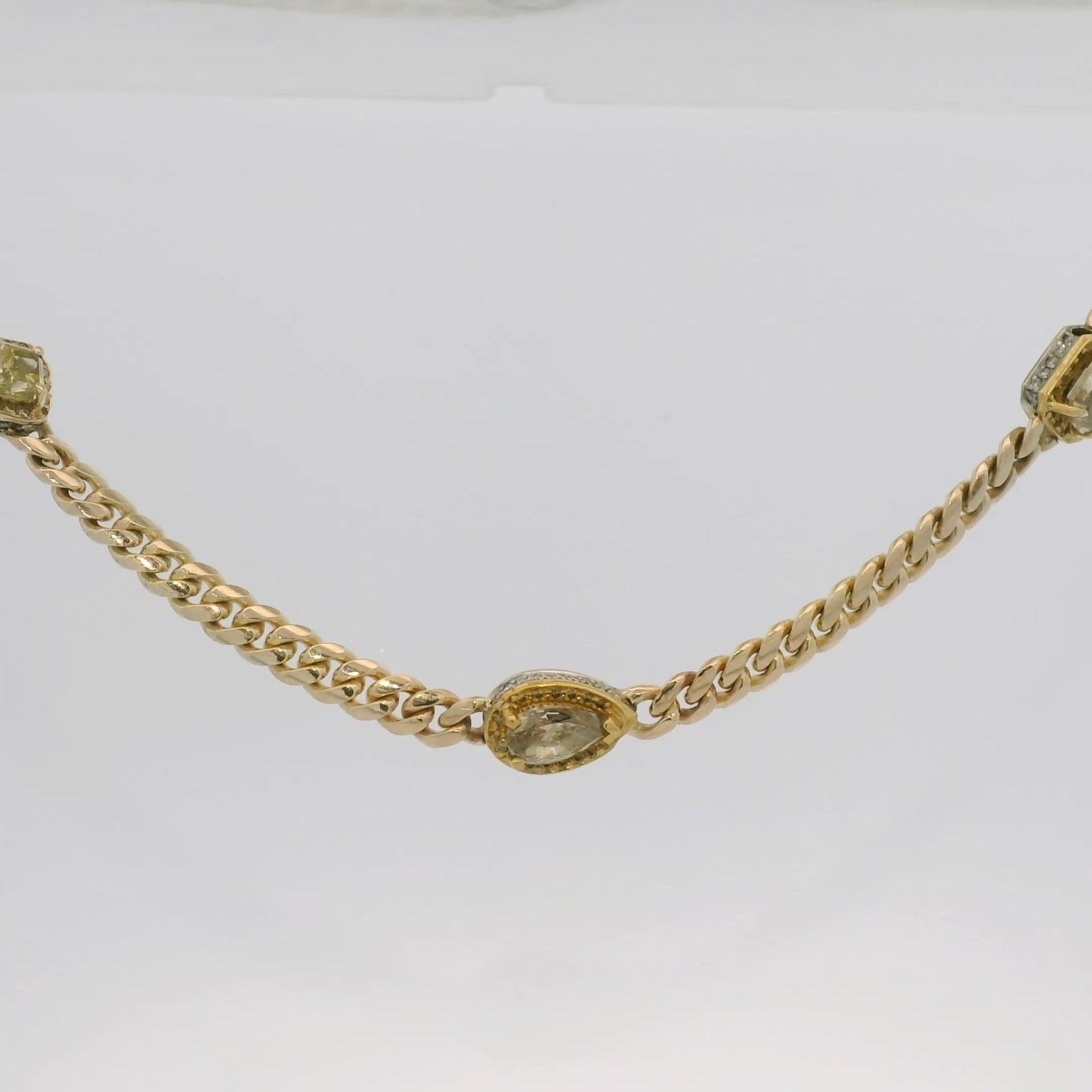 Custom Diamond & Gold Chain Necklace - Forever Rox