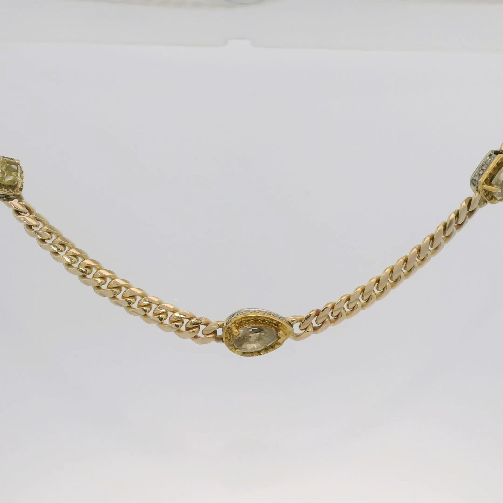 Custom Diamond & Gold Chain Necklace - Forever Rox