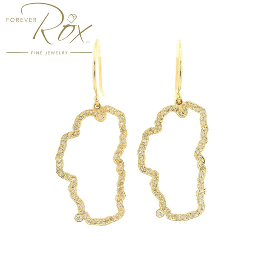 Custom Diamond Lake Tahoe Dangles - Forever Rox