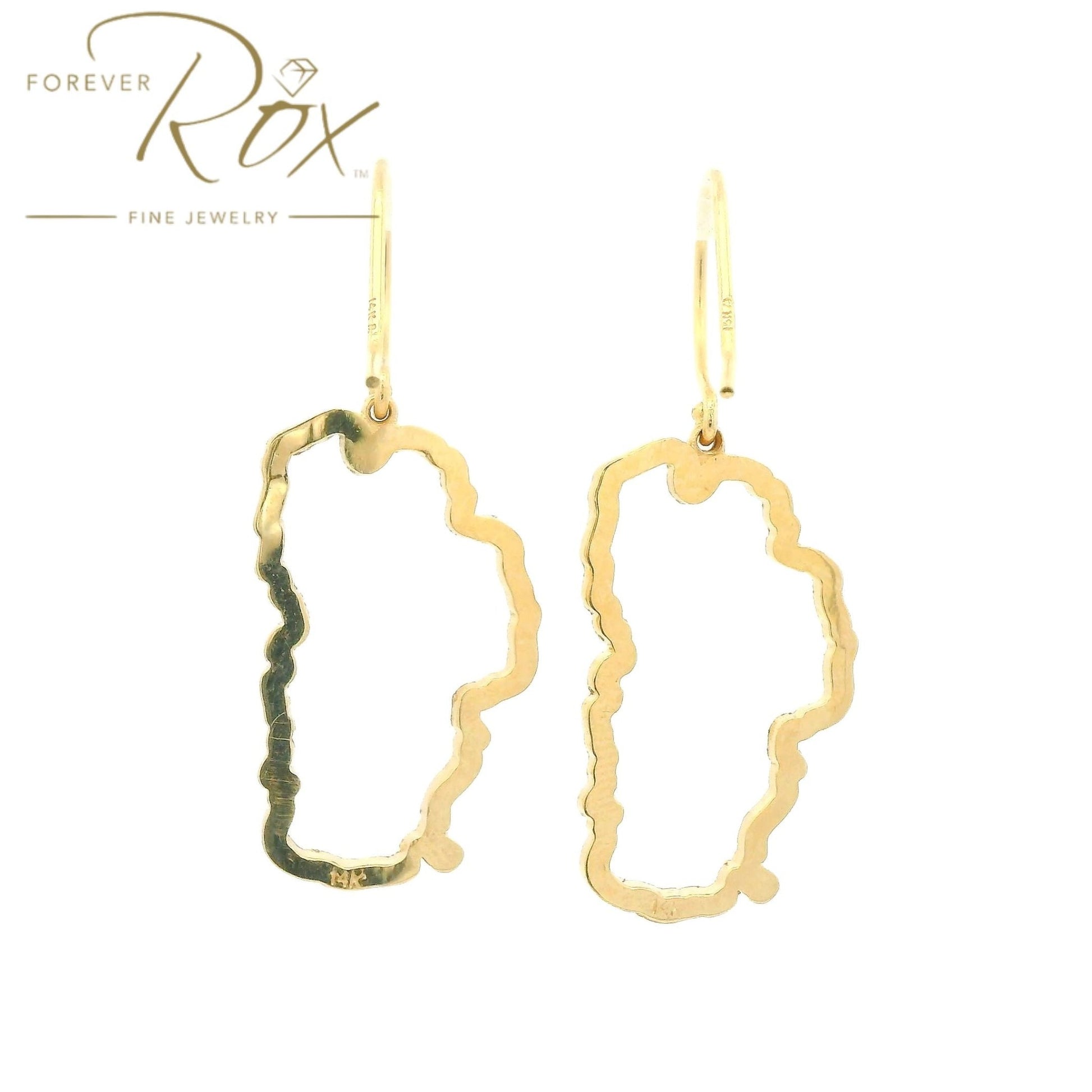 Custom Diamond Lake Tahoe Dangles - Forever Rox