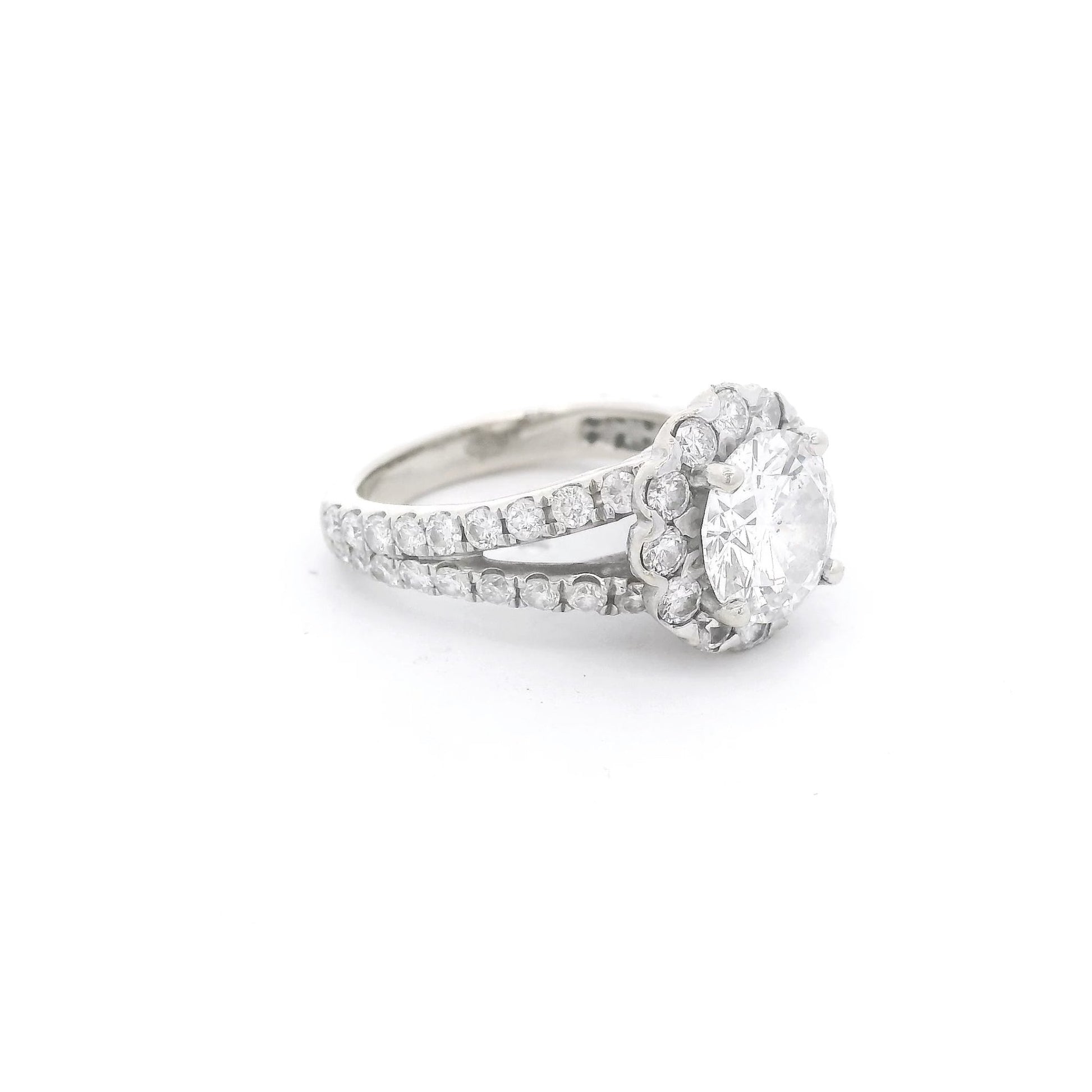 Custom Diamond Women's Wedding Ring - Forever Rox