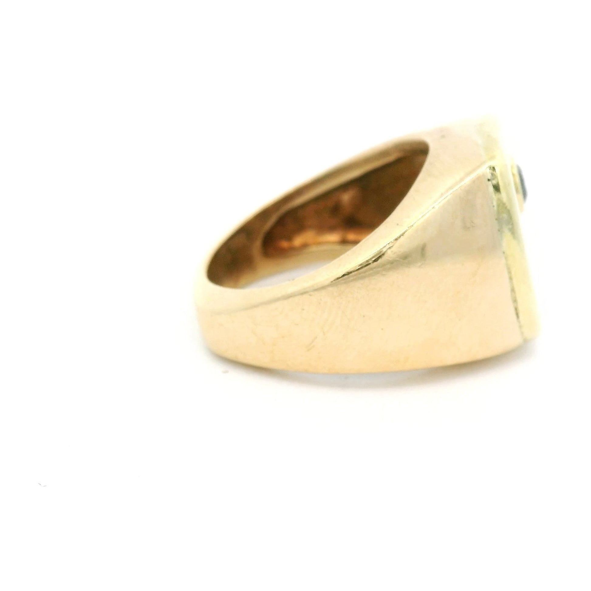 Custom Mens Diamond Scatter Ring - Forever Rox