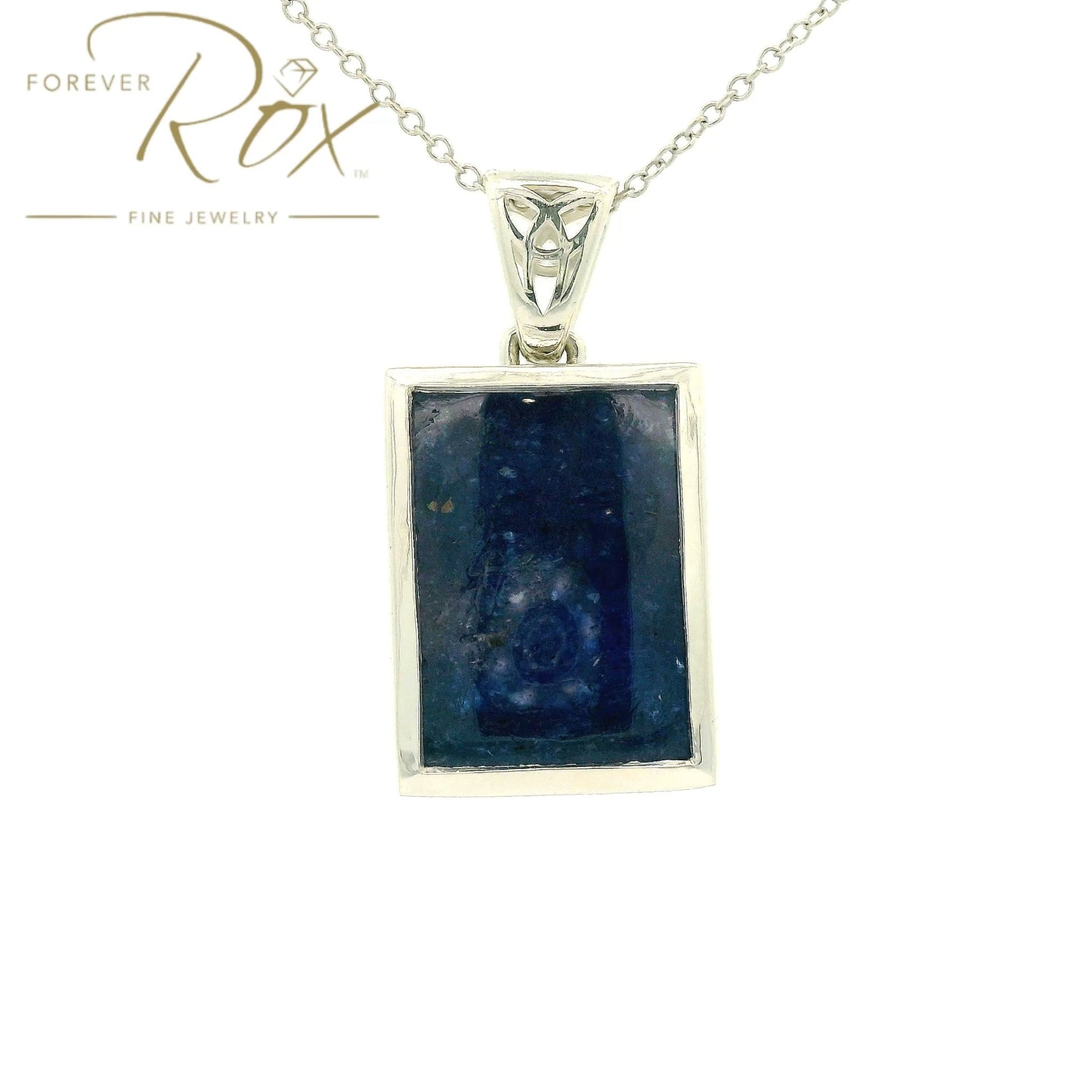 Custom Mens Tanzanite Pendant - Forever Rox