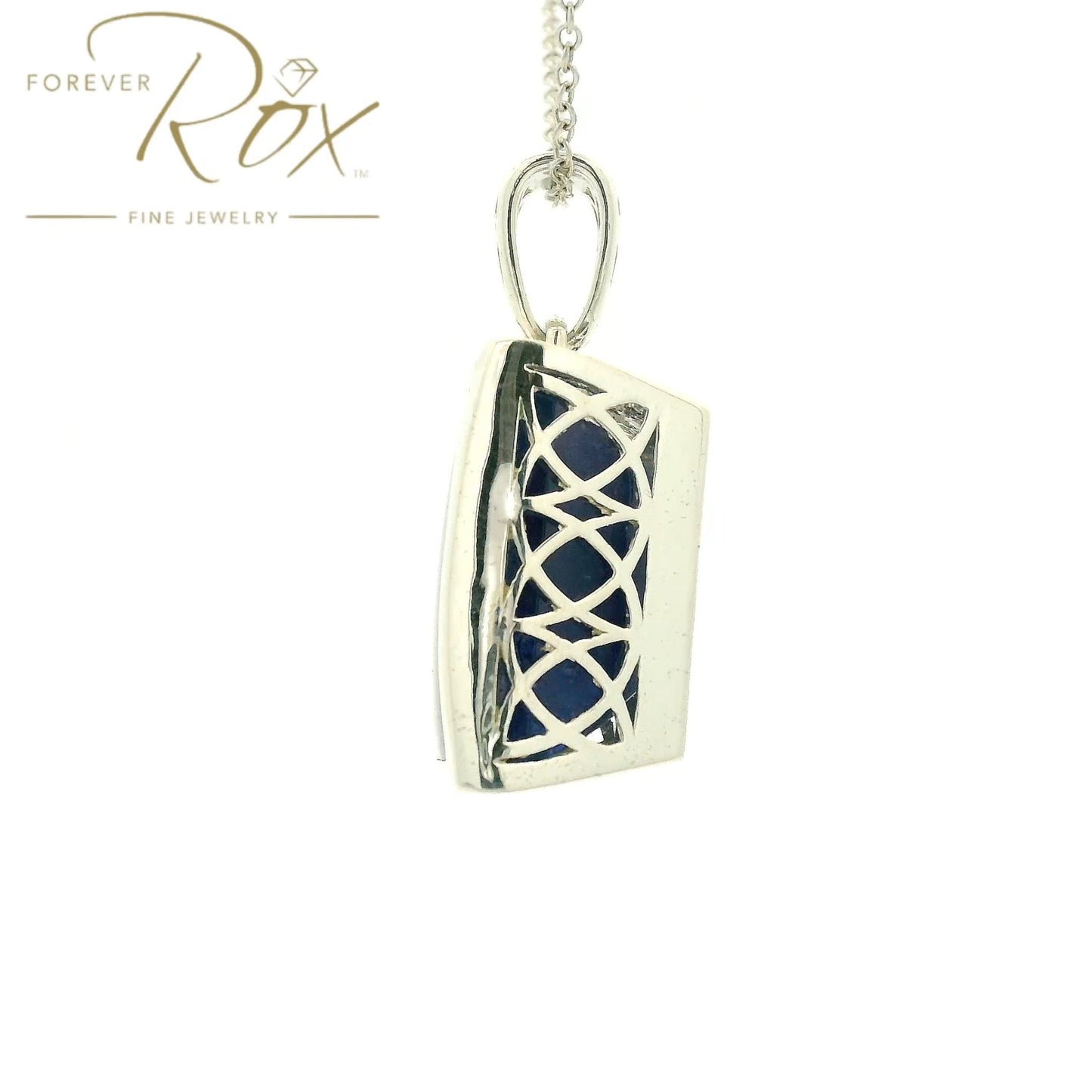 Custom Mens Tanzanite Pendant - Forever Rox