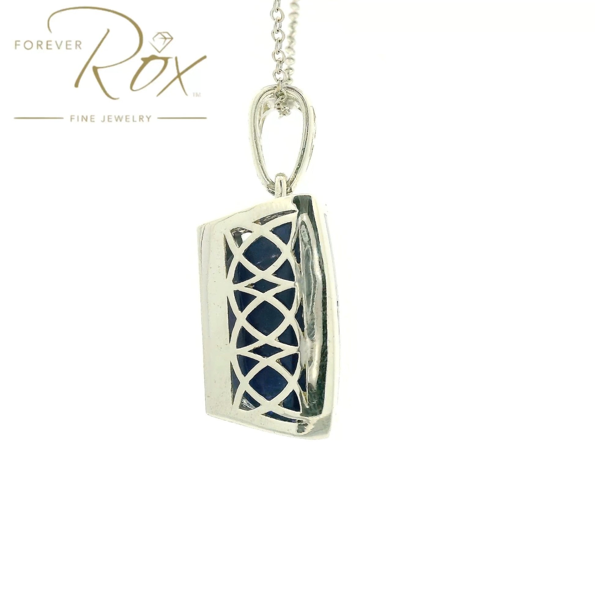 Custom Mens Tanzanite Pendant - Forever Rox
