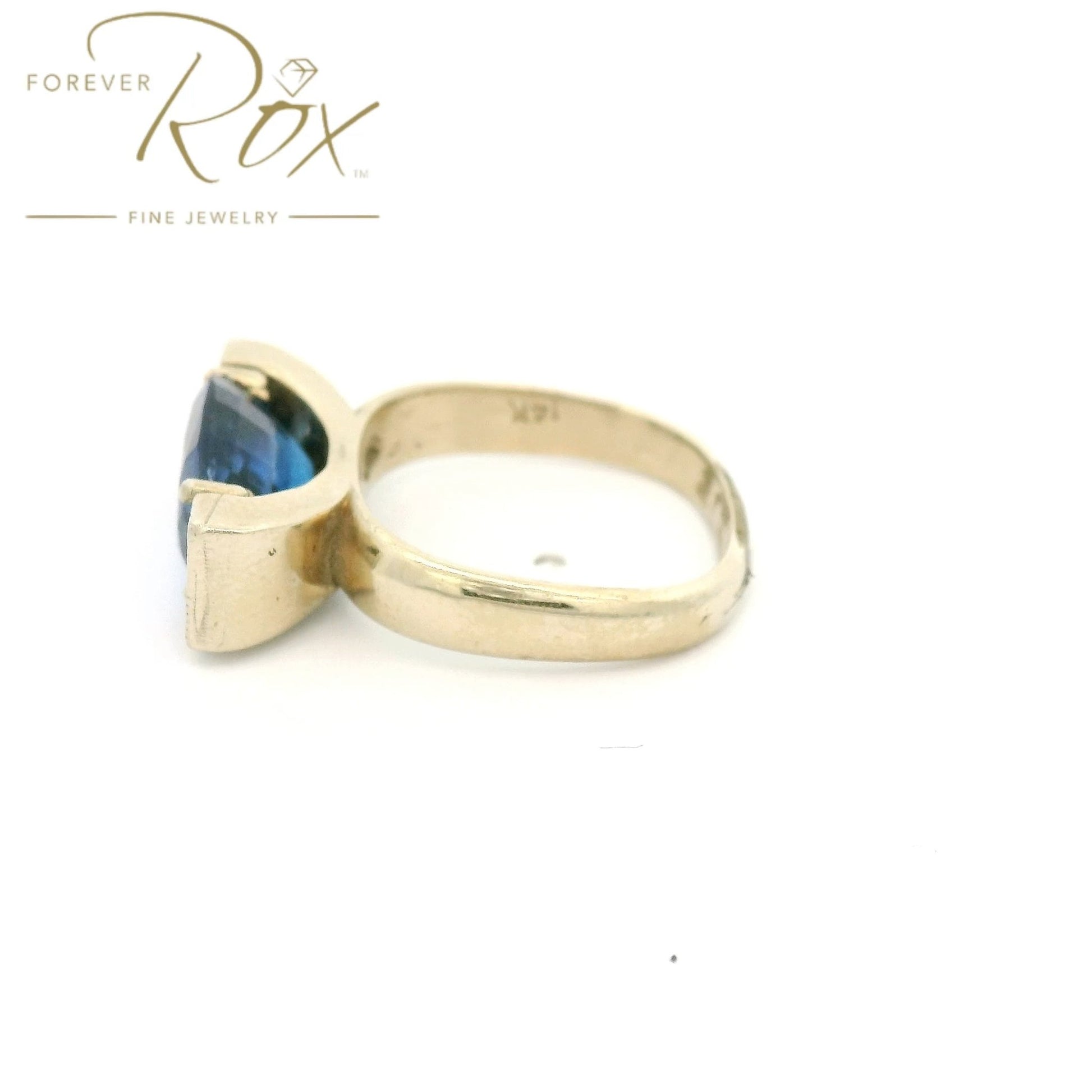 Custom Oval Cut Tanzanite & Diamond Ring - Forever Rox Fine Jewelry