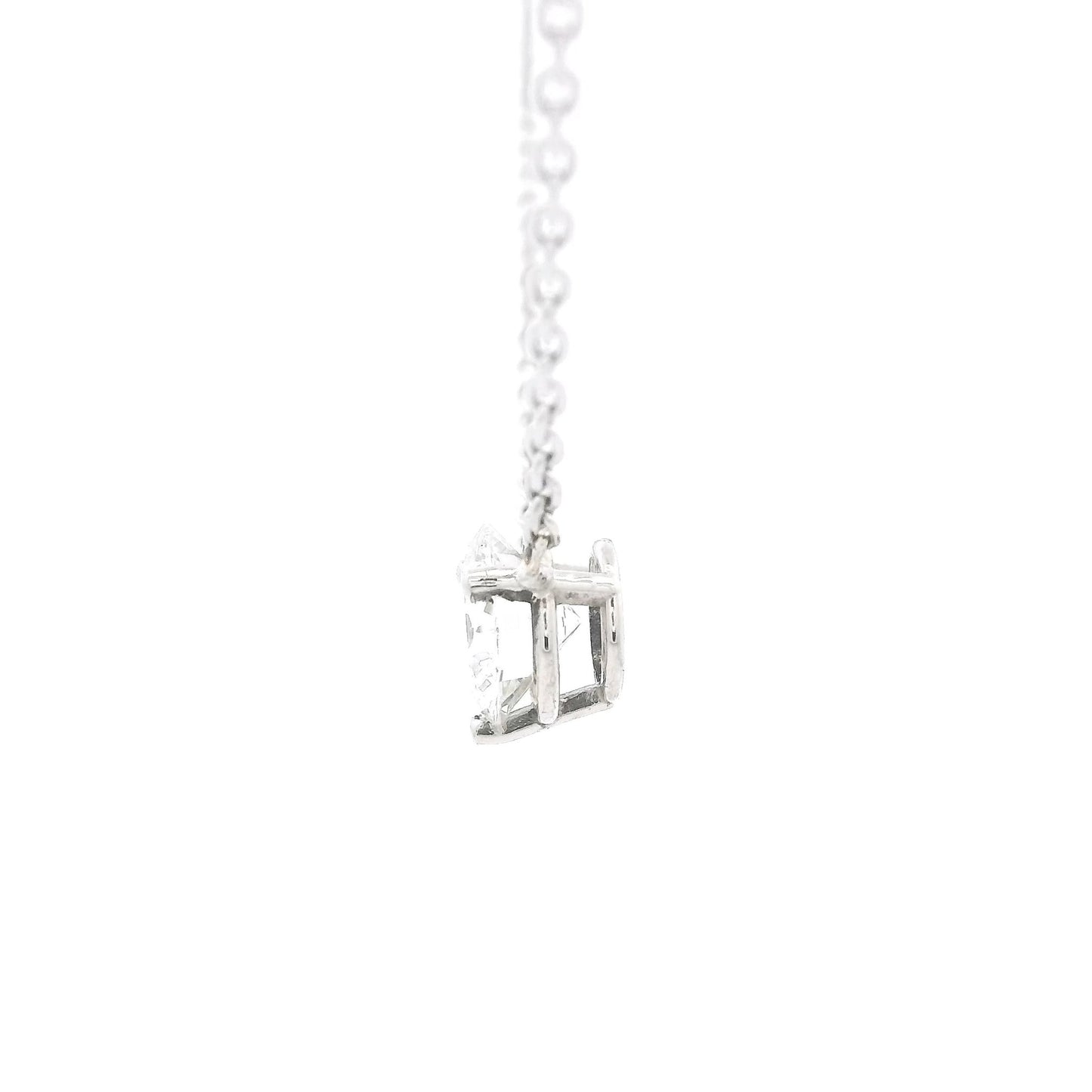 Custom Solitaire Diamond Pendant - Forever Rox