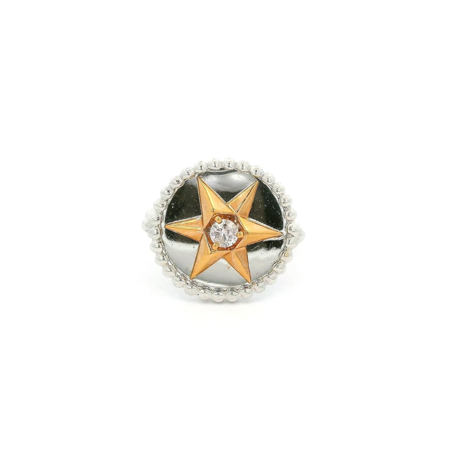 Custom Star Ring With Light Pink Diamond - Forever Rox Fine Jewelry