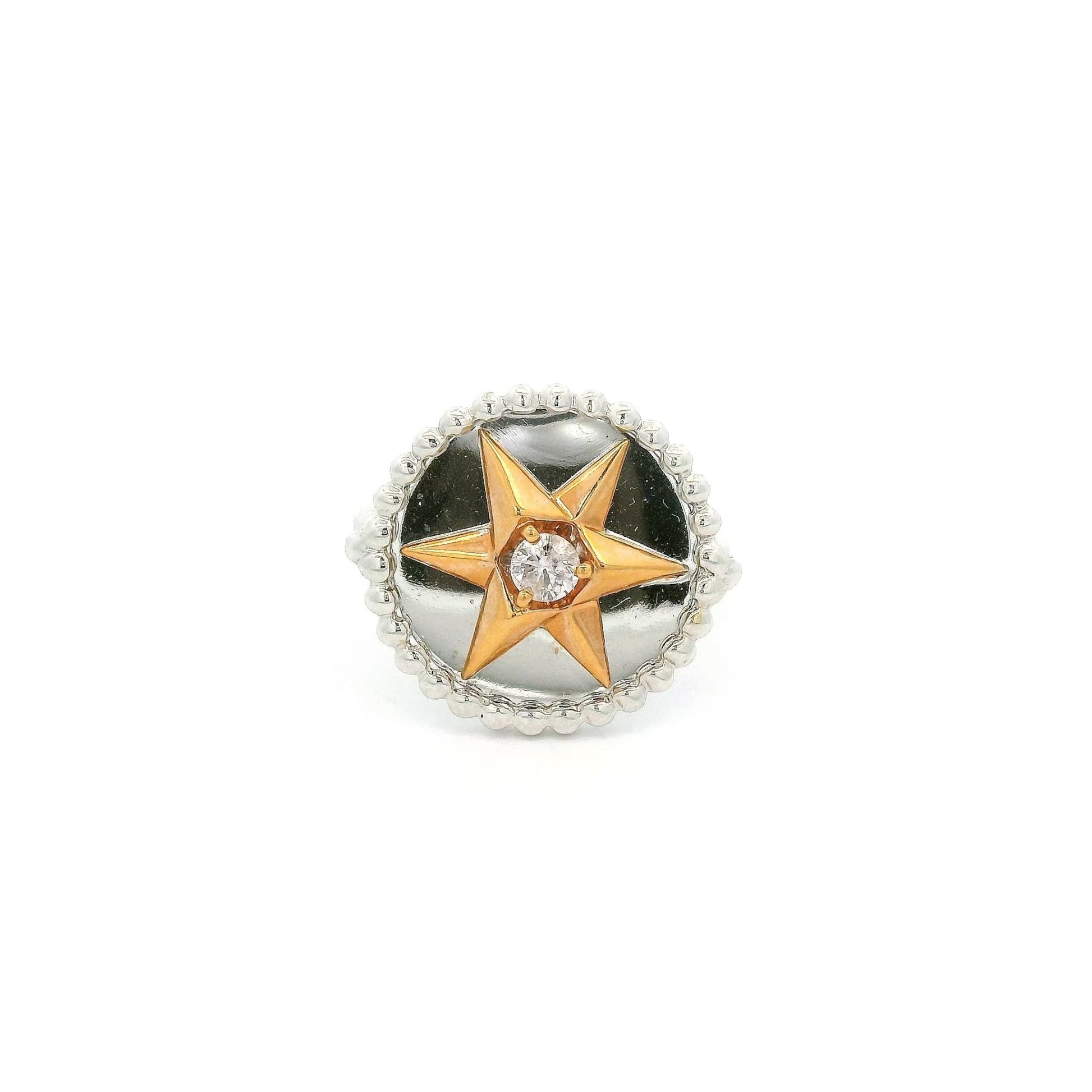 Custom Star Ring With Light Pink Diamond - Forever Rox Fine Jewelry