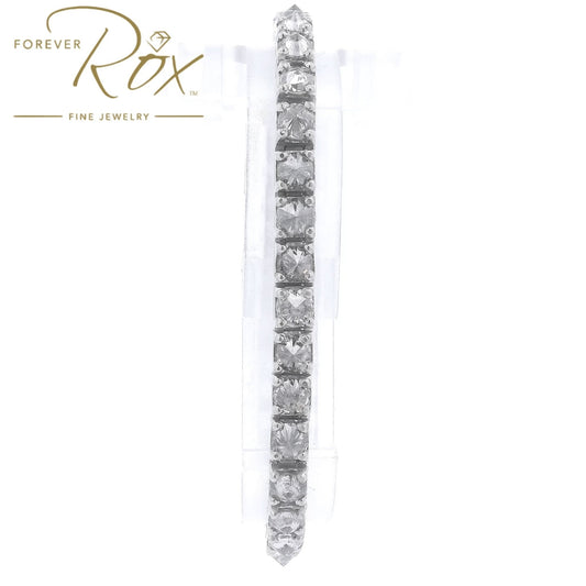 Custom Upsidedown Set Diamond Tennis Bracelet - Forever Rox Fine Jewelry