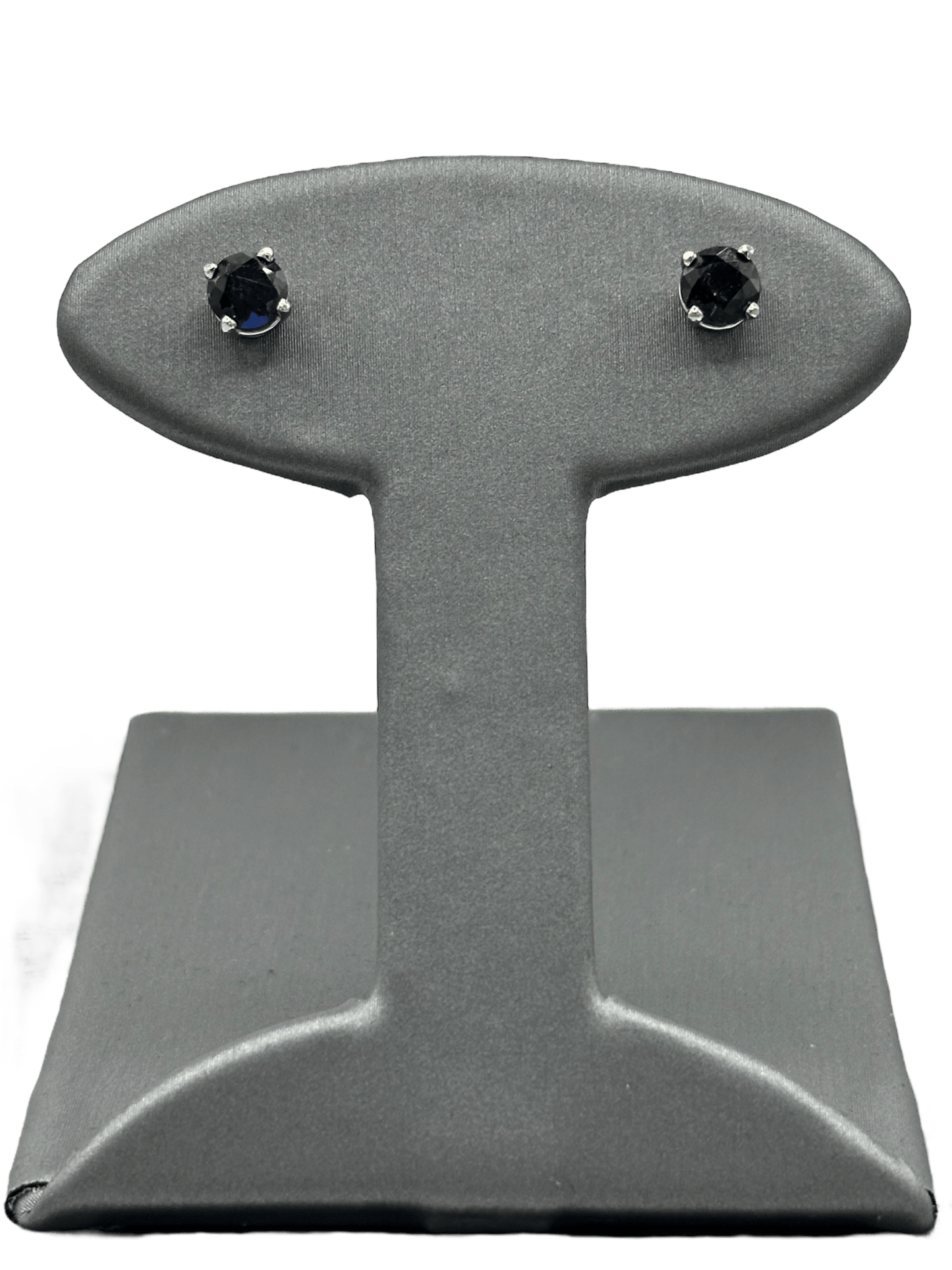 Dark Blue Sapphire Studs - Forever Rox