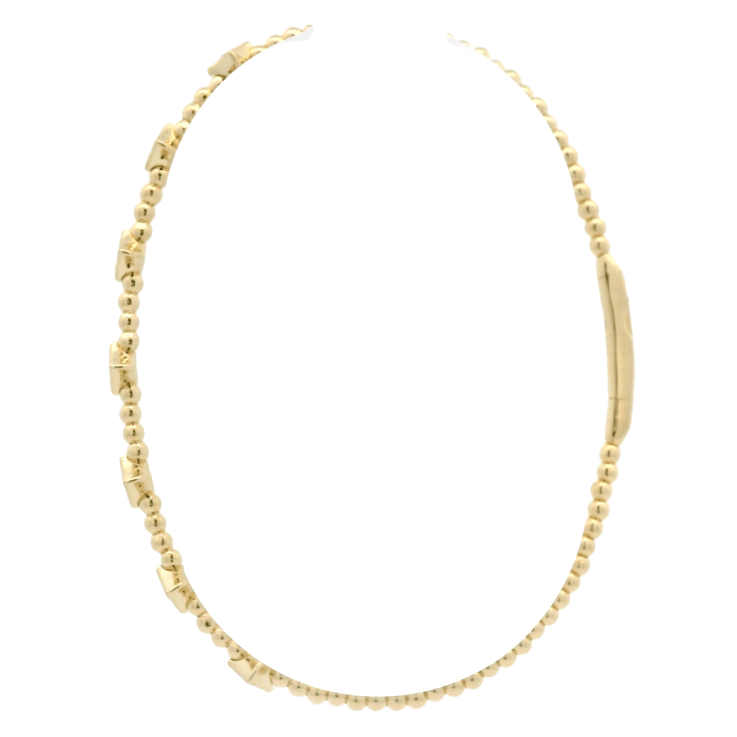 Diamond Bangle With Star Milgrain Bezels - Forever Rox