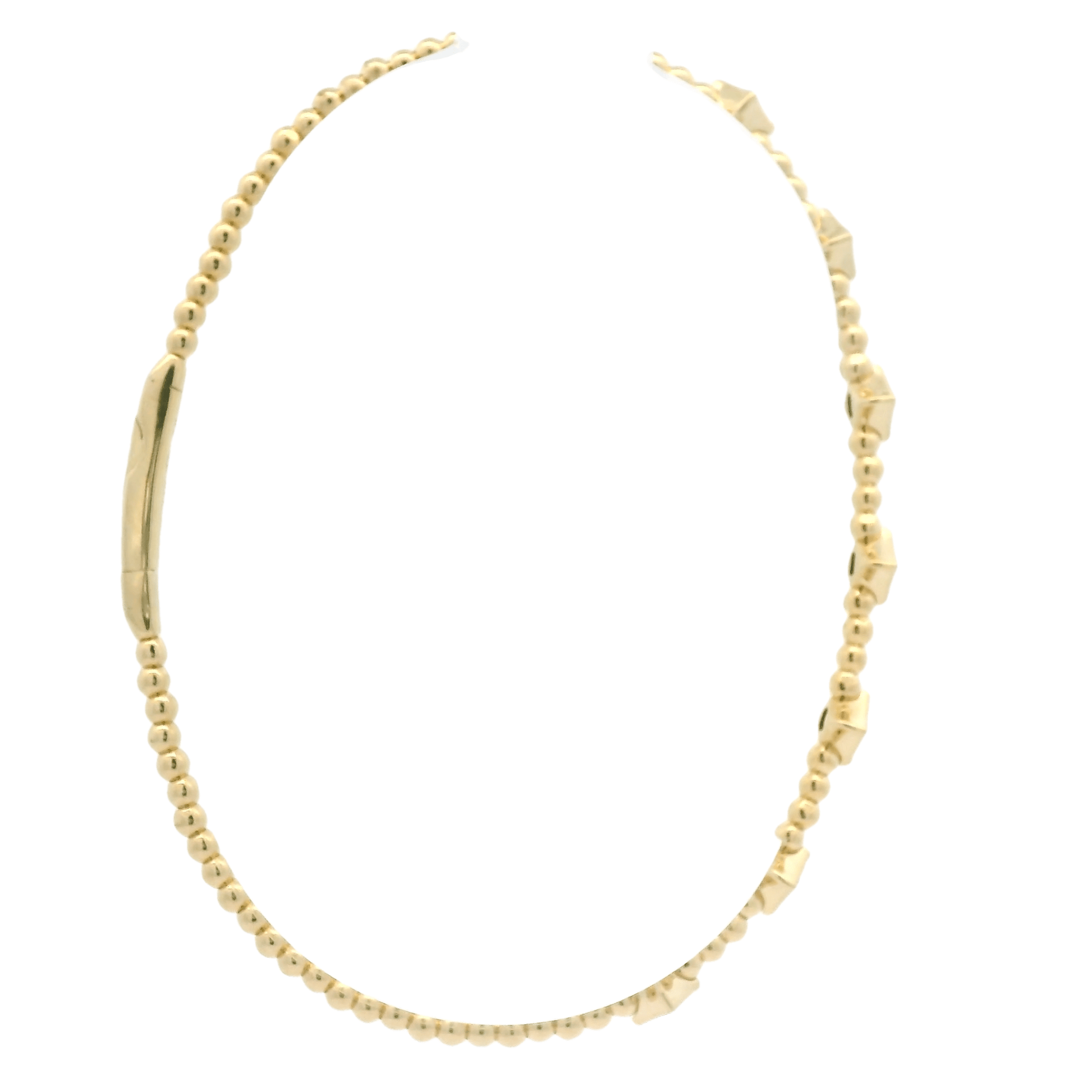 Diamond Bangle With Star Milgrain Bezels - Forever Rox