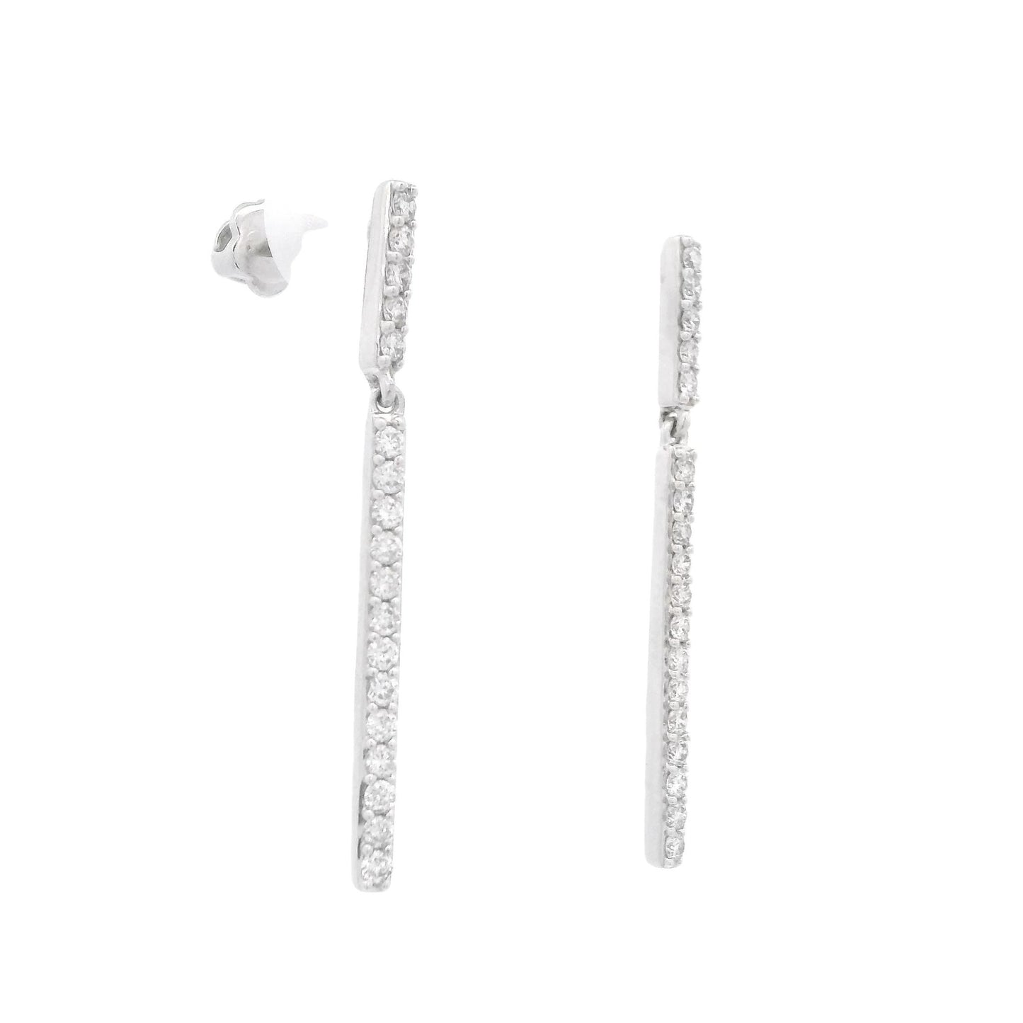 Diamond Bar Dangles - Forever Rox