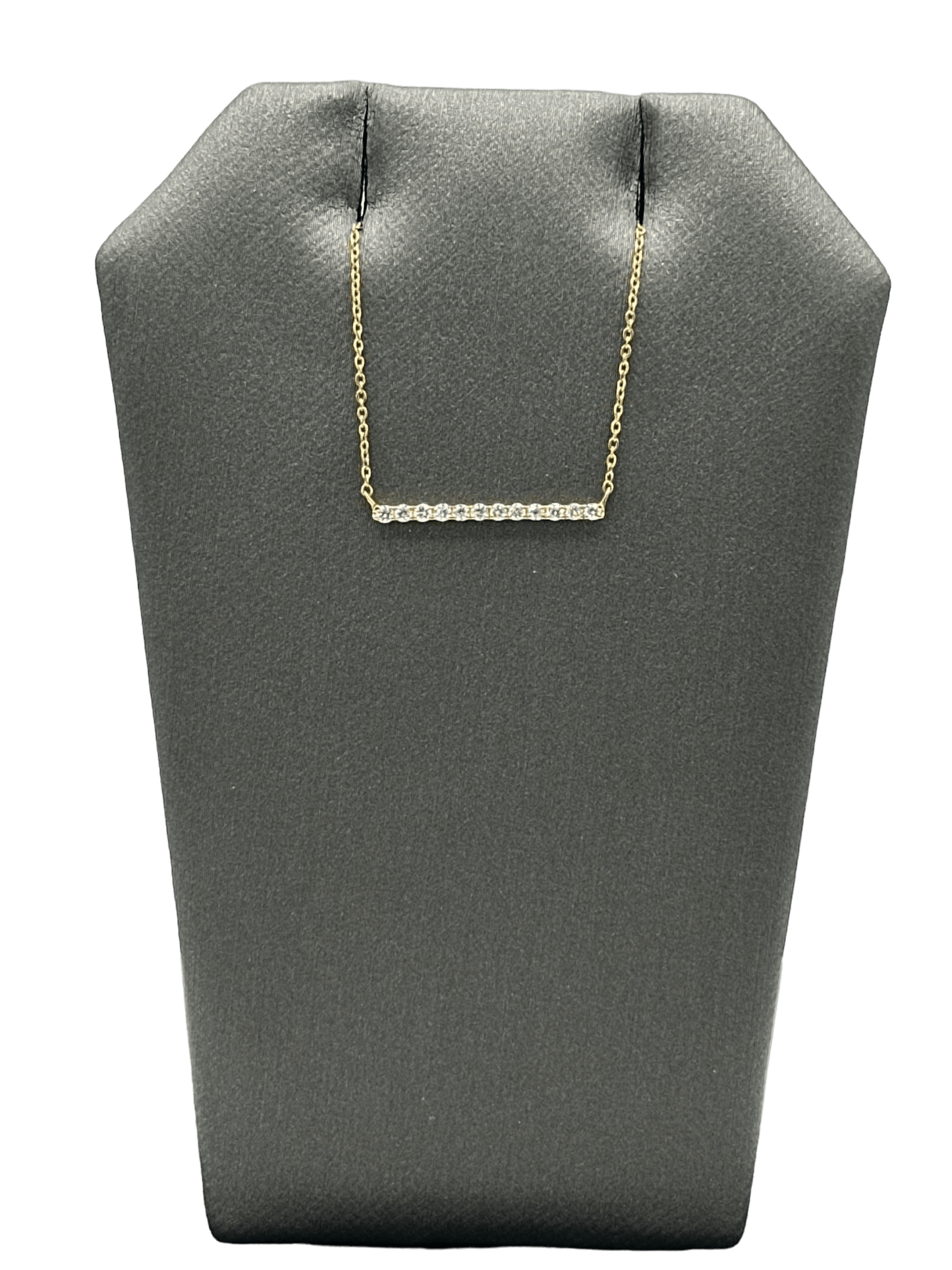 Diamond Bar Pendant - Forever Rox