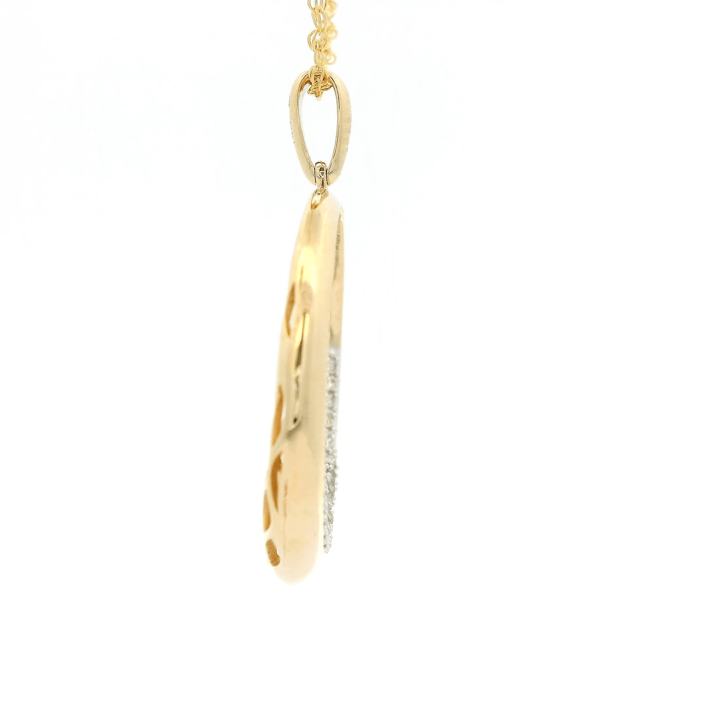 Diamond Circle Pendant - Forever Rox