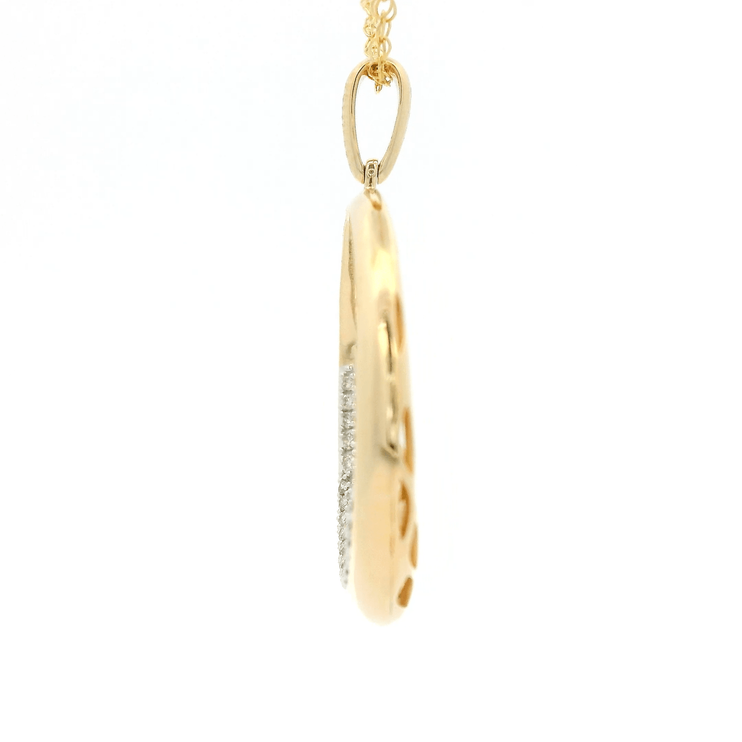 Diamond Circle Pendant - Forever Rox