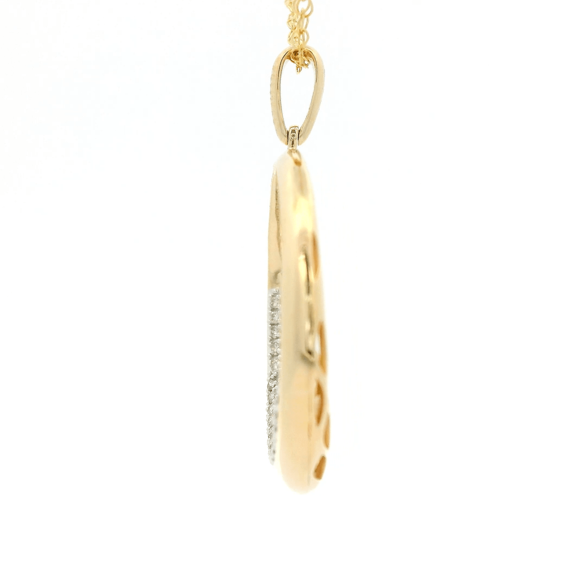Diamond Circle Pendant - Forever Rox