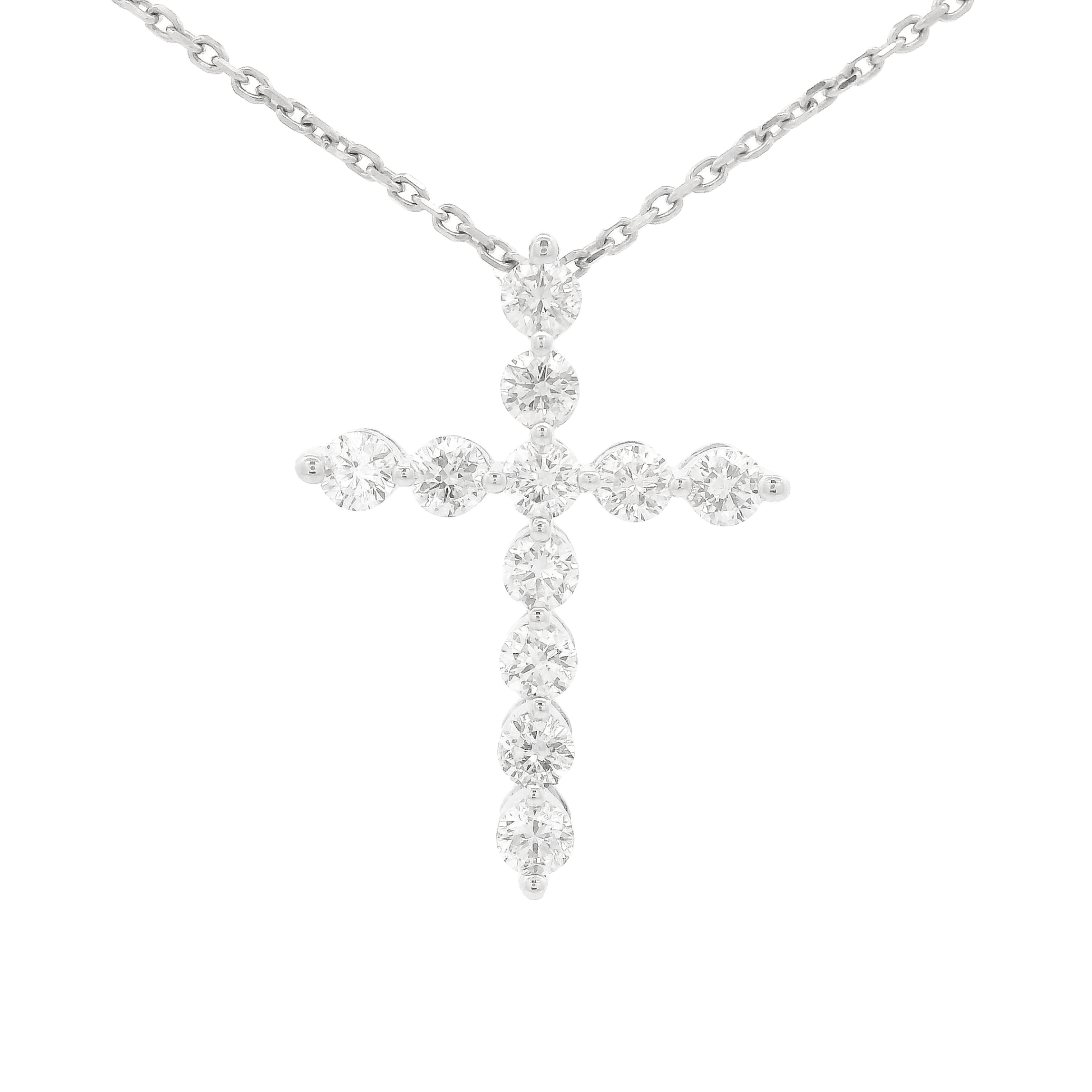 Diamond Cross Pendant - Forever Rox