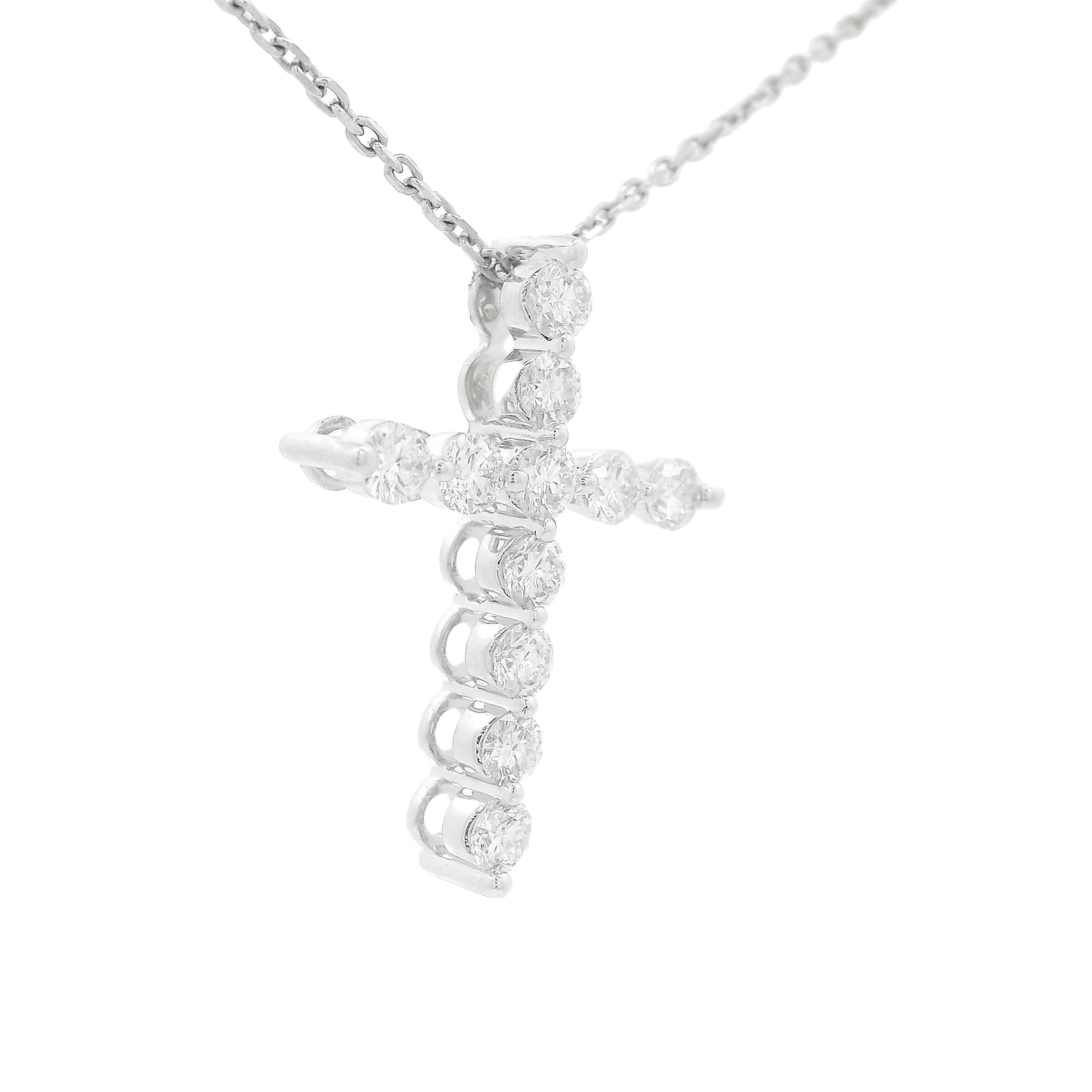 Diamond Cross Pendant - Forever Rox