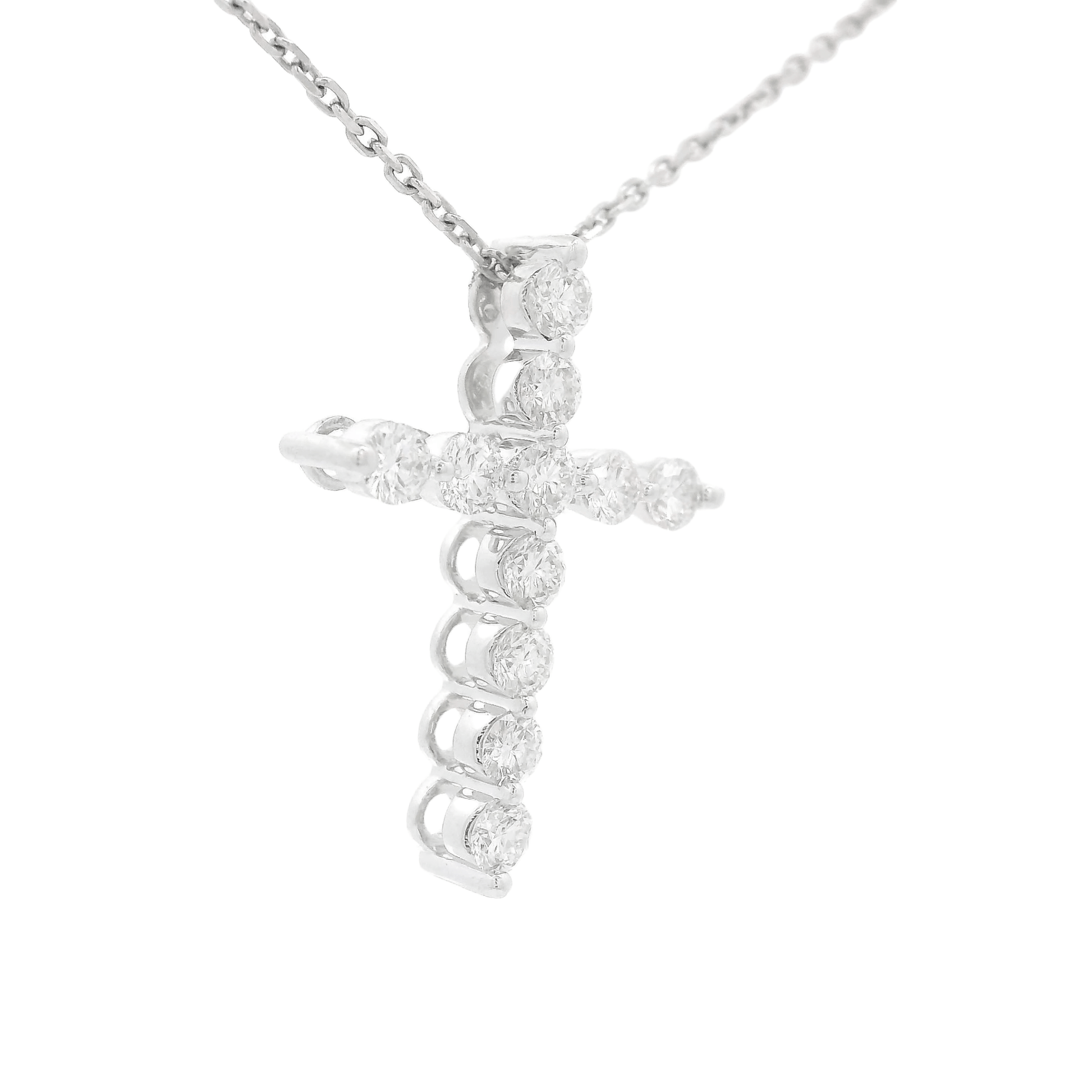 Diamond Cross Pendant - Forever Rox
