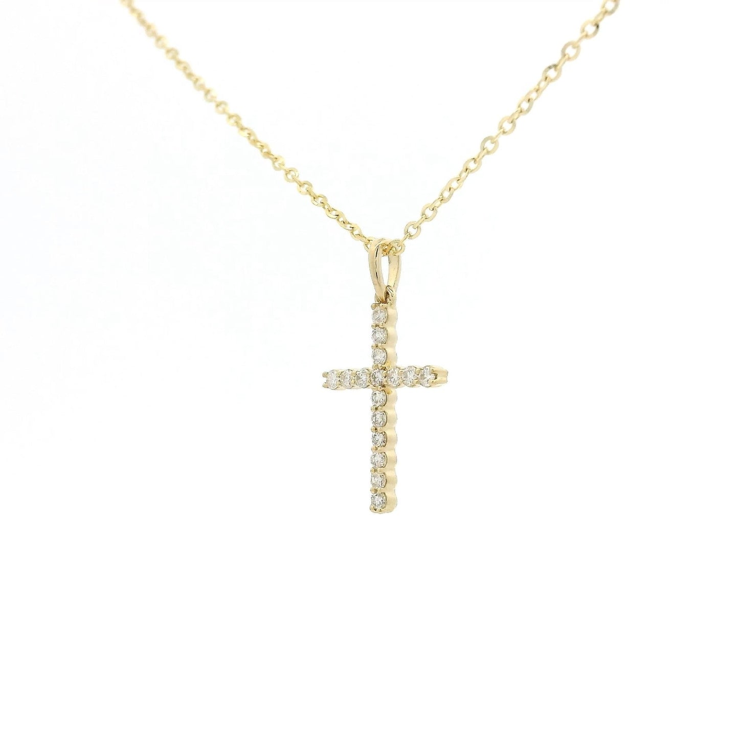 Diamond Cross Pendant - Forever Rox