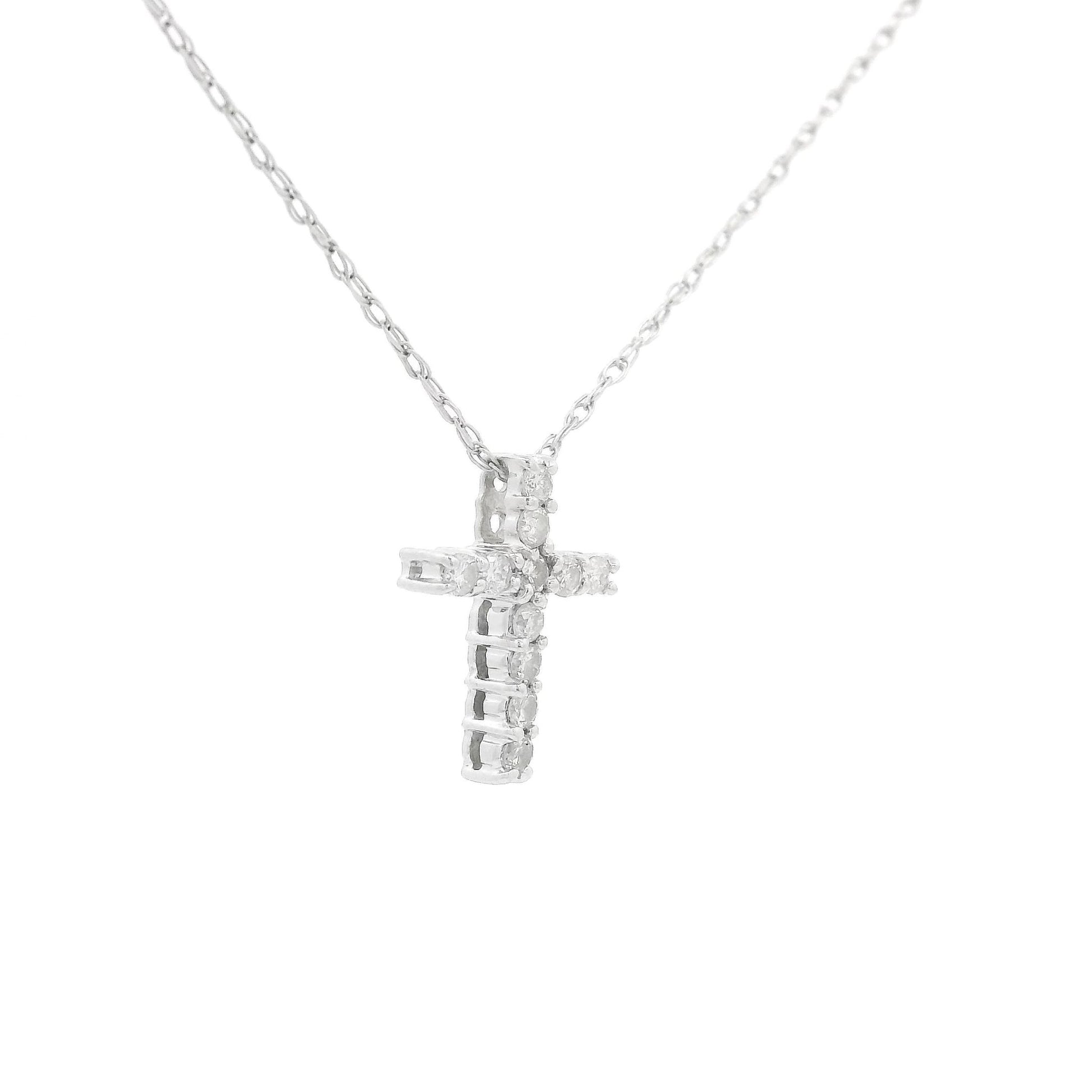Diamond Cross Pendant - Forever Rox