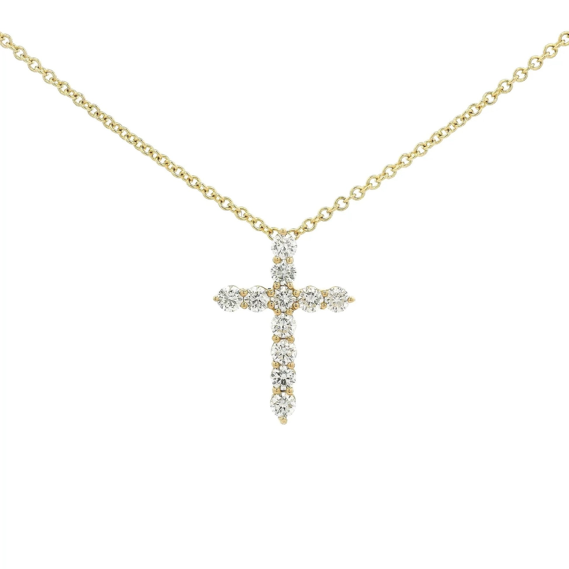 Diamond Cross Pendant - Forever Rox