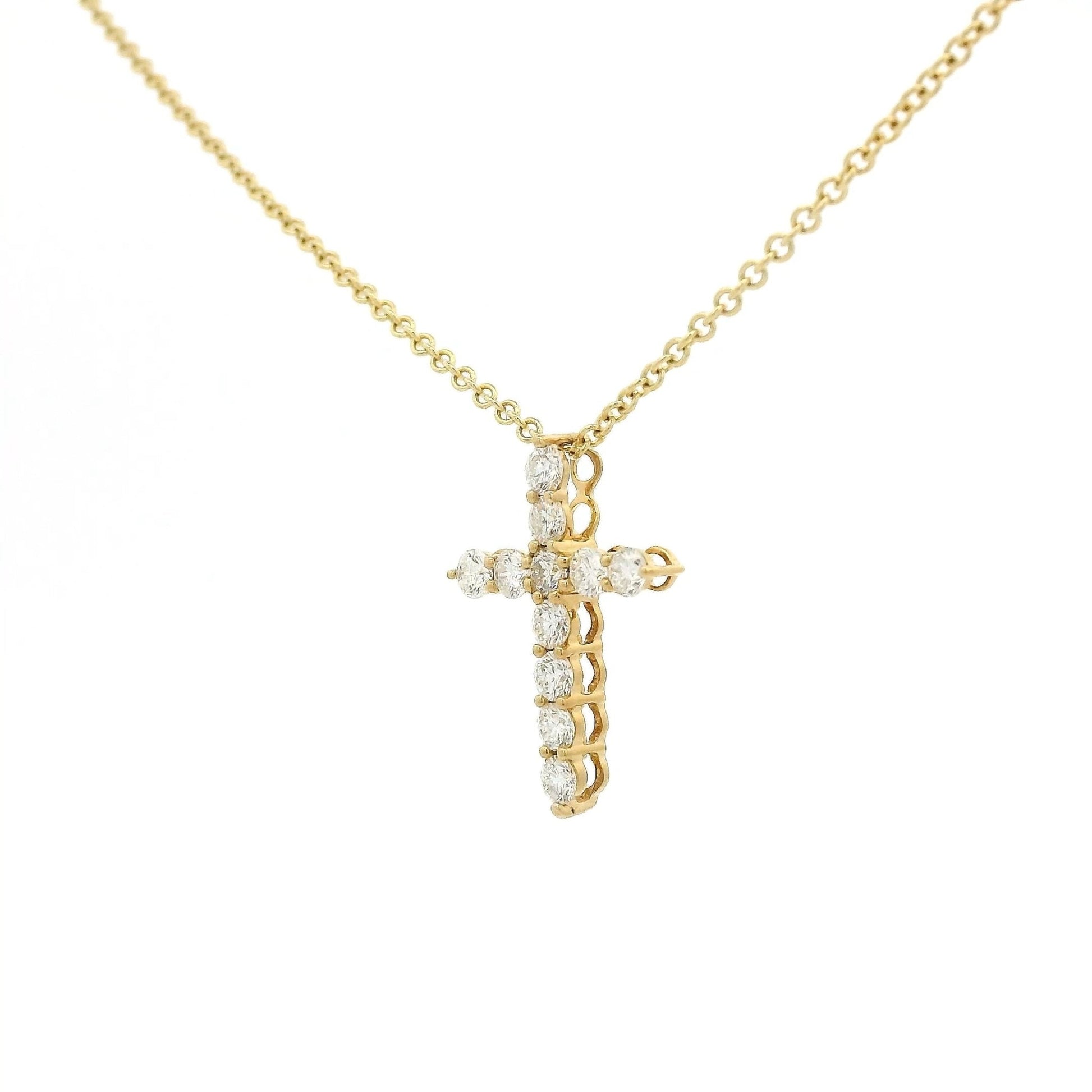 Diamond Cross Pendant - Forever Rox