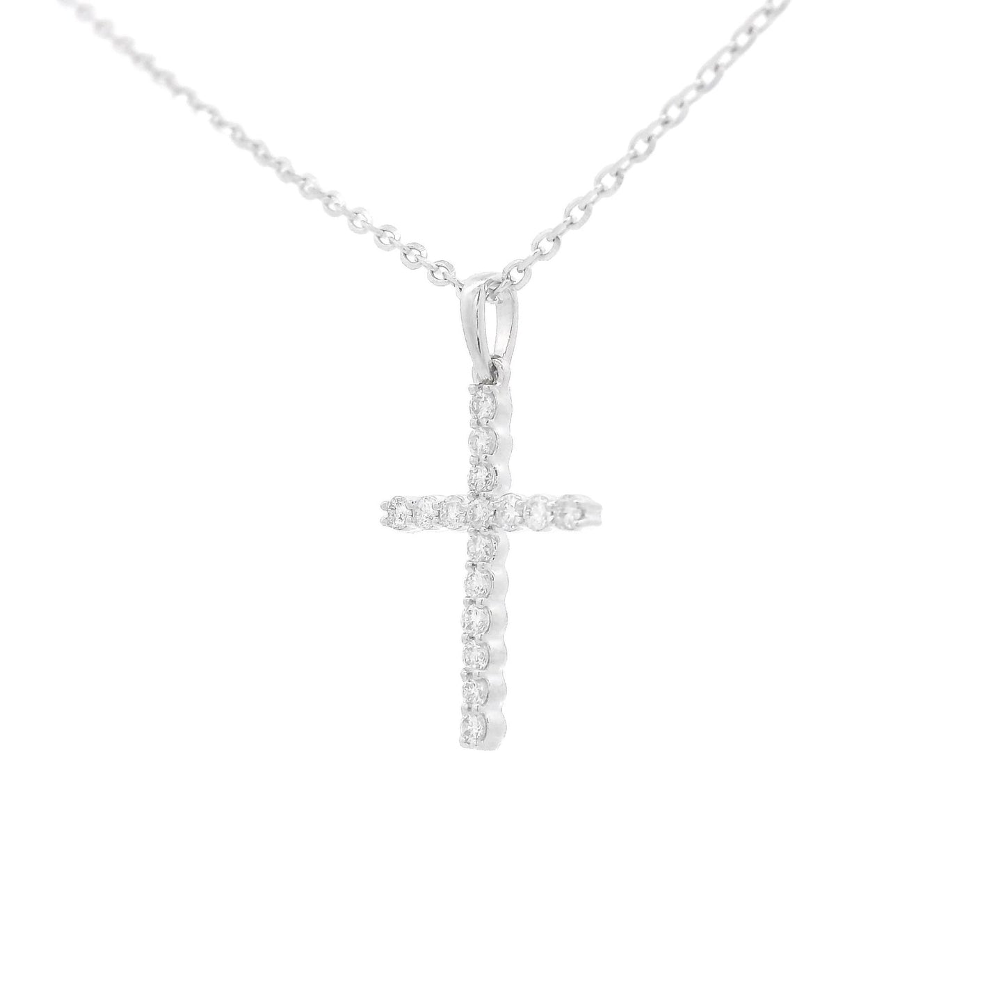 Diamond Cross Pendant - Forever Rox