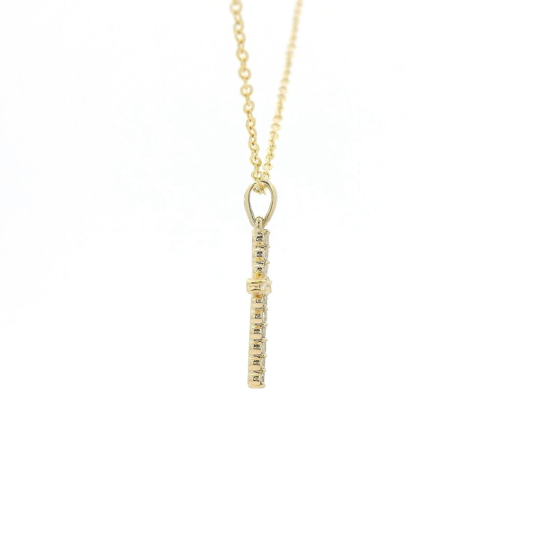 Diamond Cross Pendant - Forever Rox