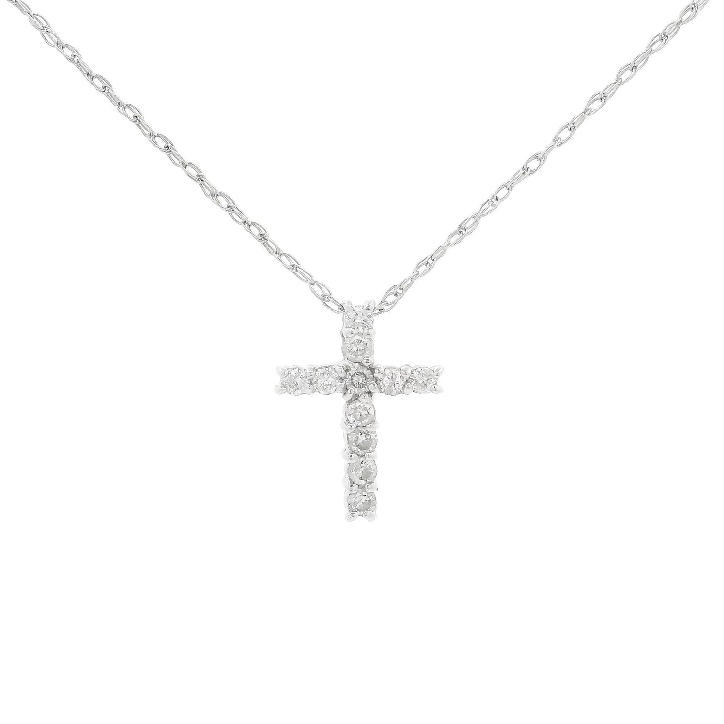 Diamond Cross Pendant - Forever Rox