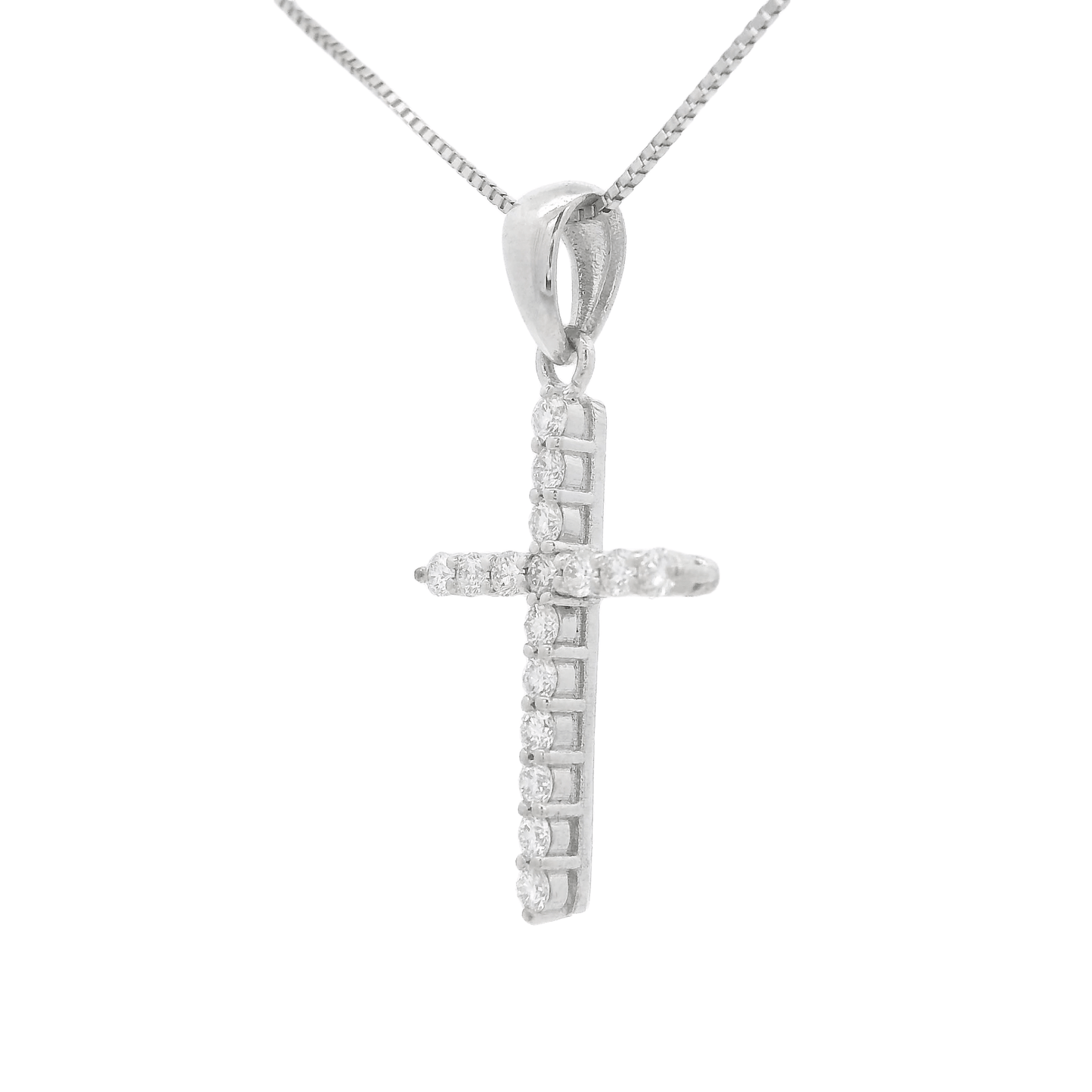 Diamond Cross Pendant - Forever Rox