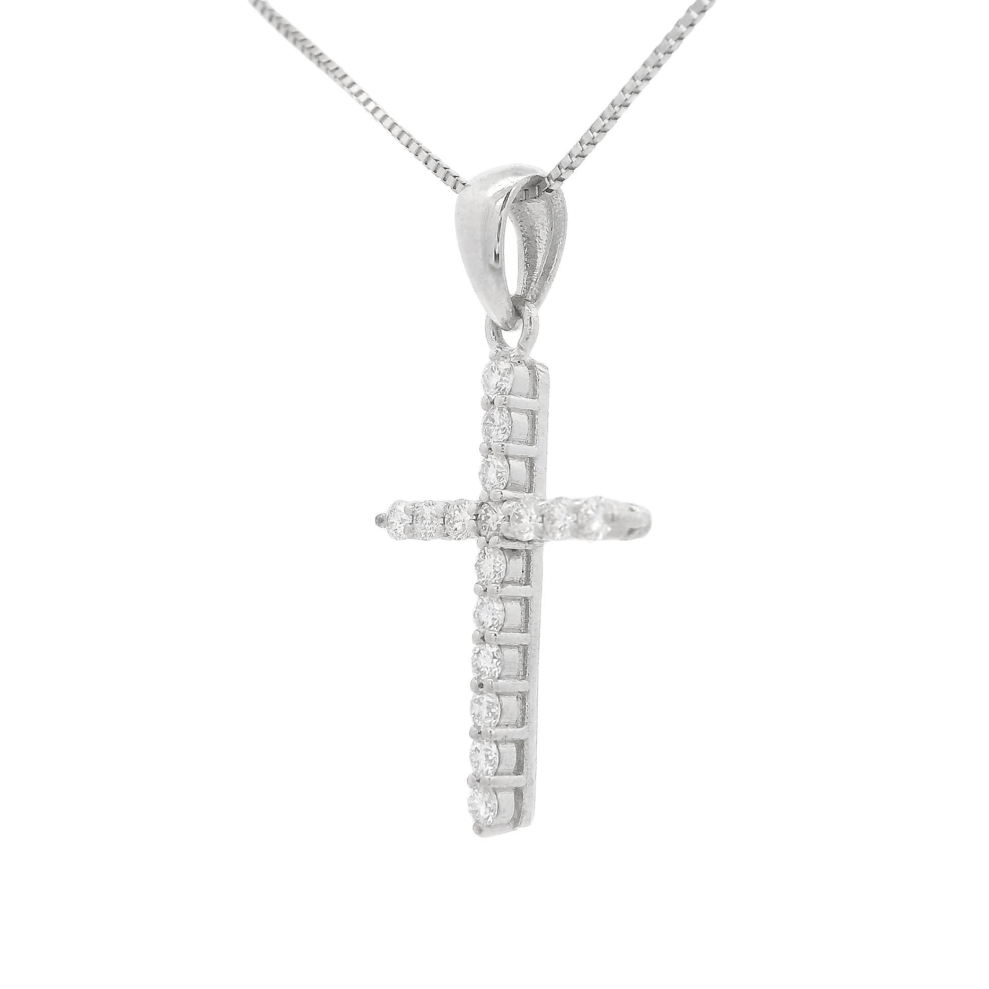 Diamond Cross Pendant - Forever Rox