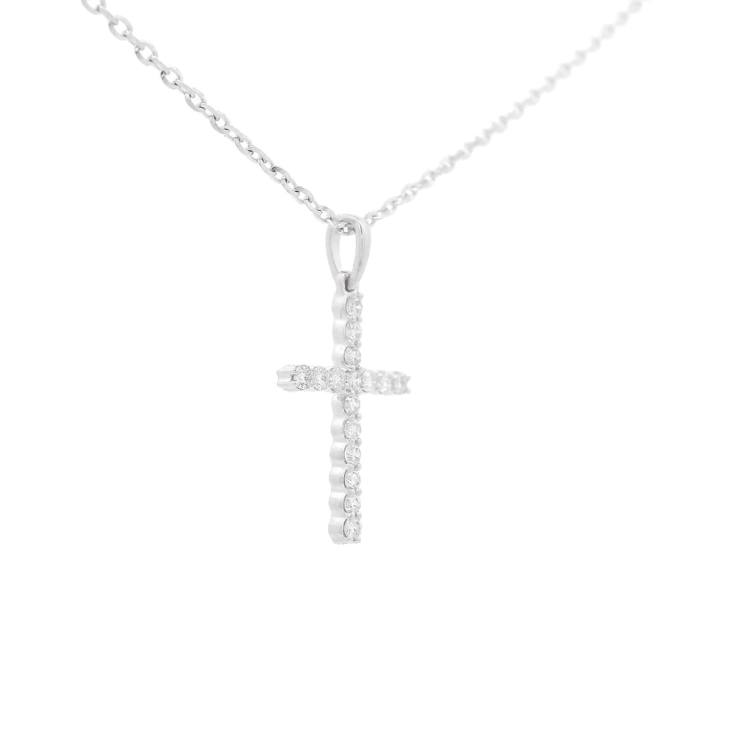 Diamond Cross Pendant - Forever Rox