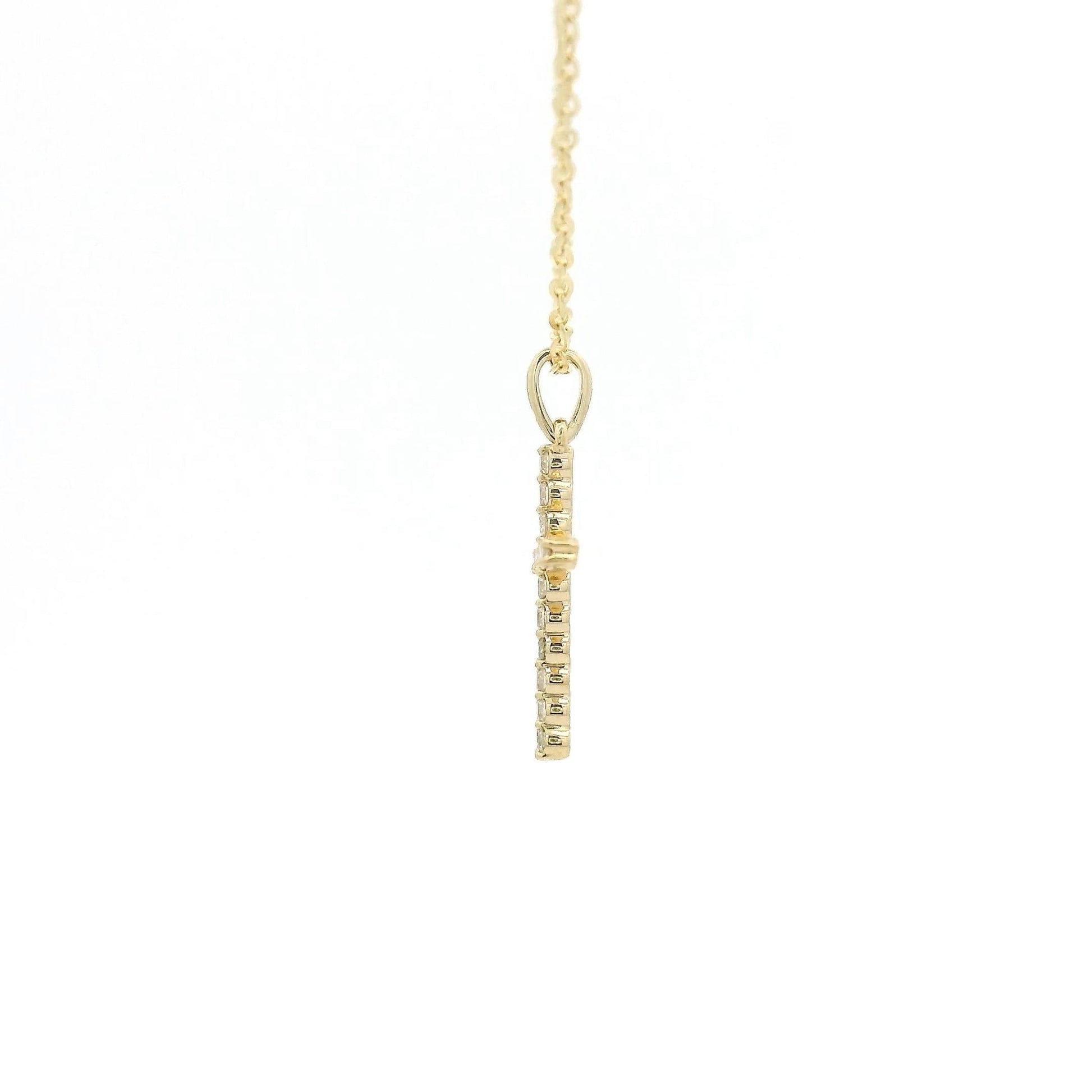 Diamond Cross Pendant - Forever Rox