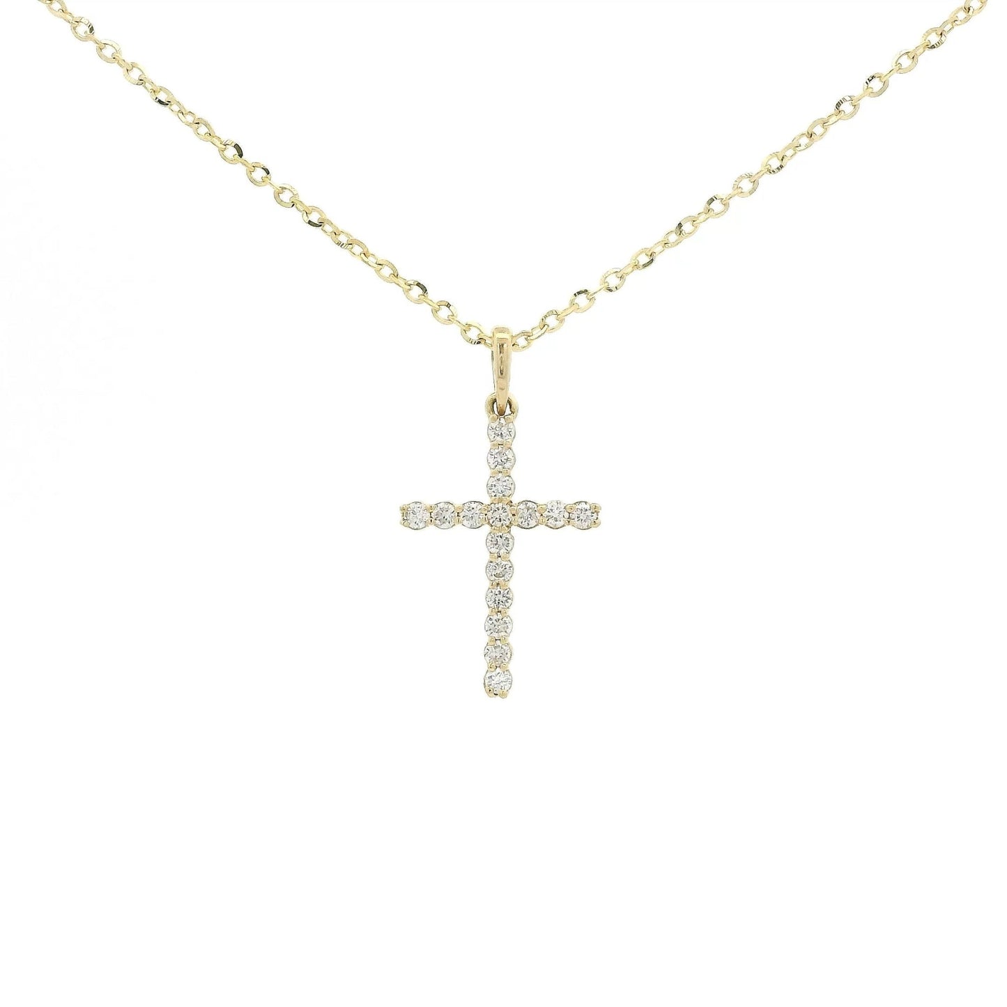 Diamond Cross Pendant - Forever Rox