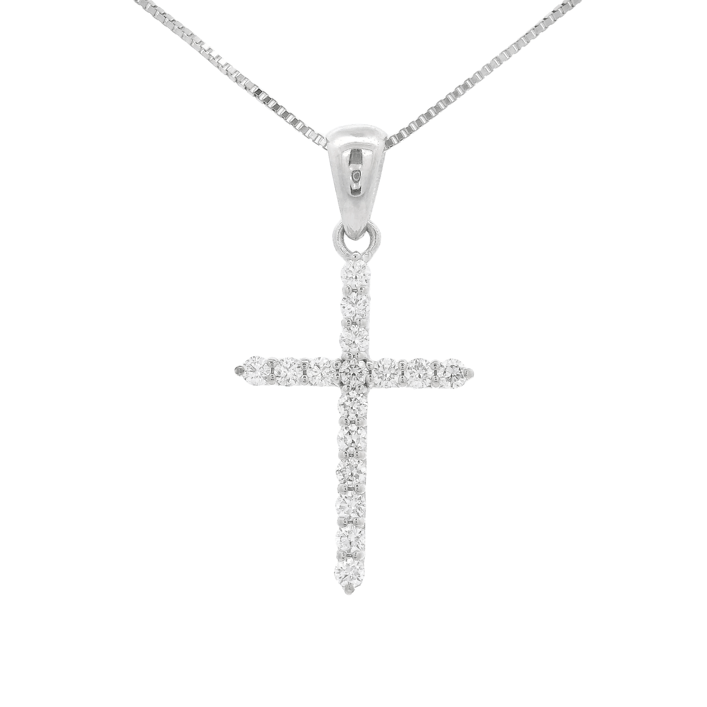 Diamond Cross Pendant - Forever Rox